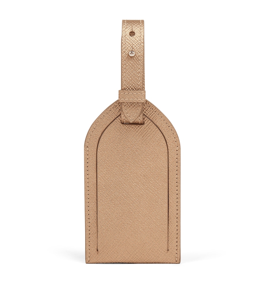 Panama Leather Luggage Tag BRONZE Image 1