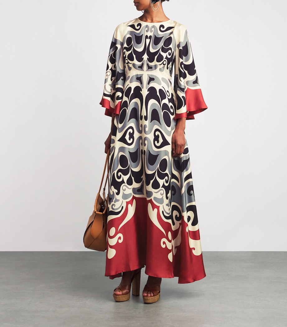 Silk Sorella Maxi Dress WH04 PHOENIX PLACEE Image 2