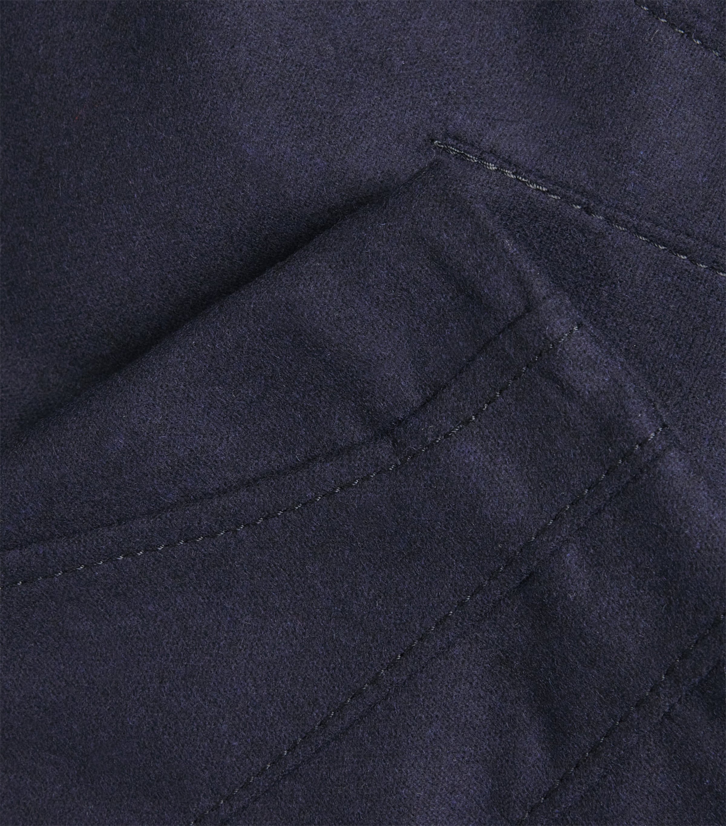 Wool-Blend Shorts NAVY Image 5