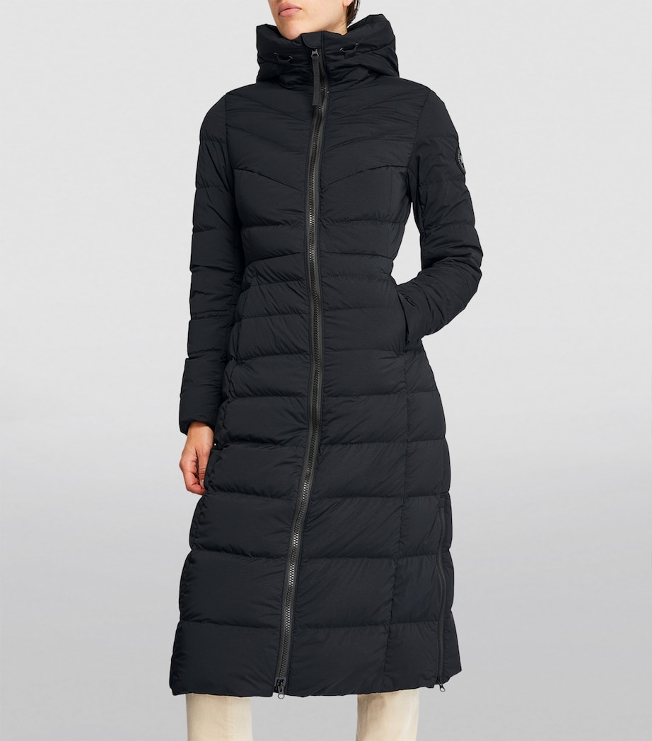 Down-Filled Clair Long Coat BLACK 61 Image 3
