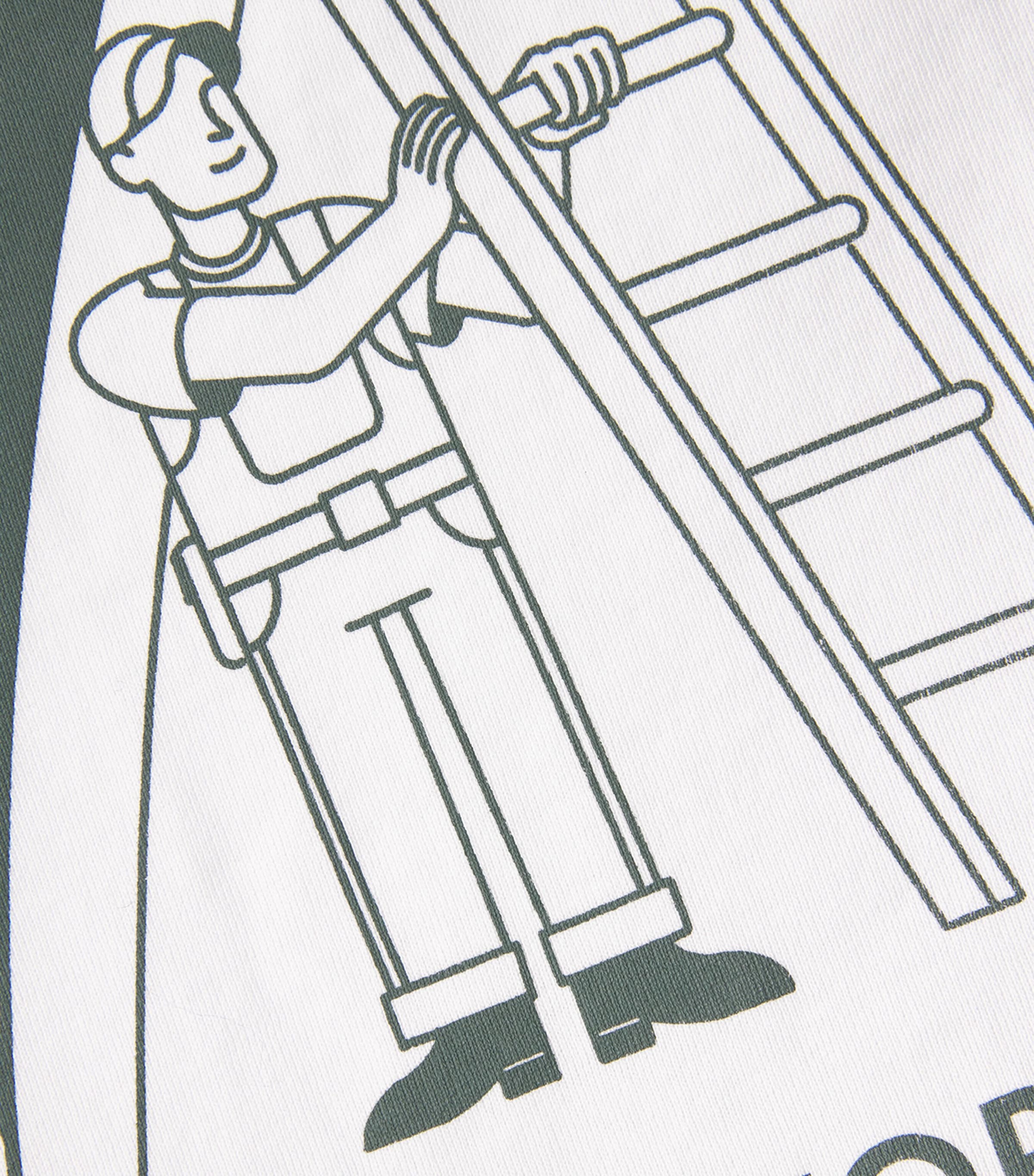 Organic Cotton Daffodil Print Milton T-Shirt DAFFODILWHITE Image 5