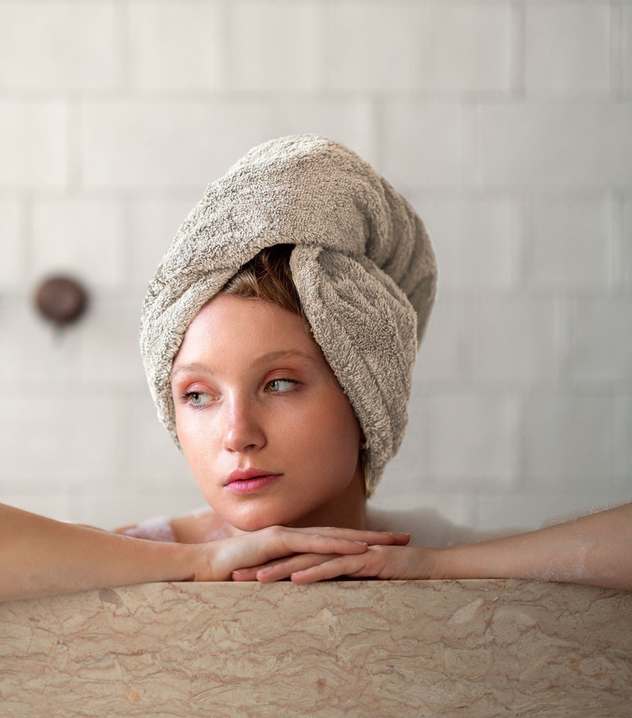 Egyptian Cotton Egoist Hair Towel (75cm x 23cm) FOG Image 3