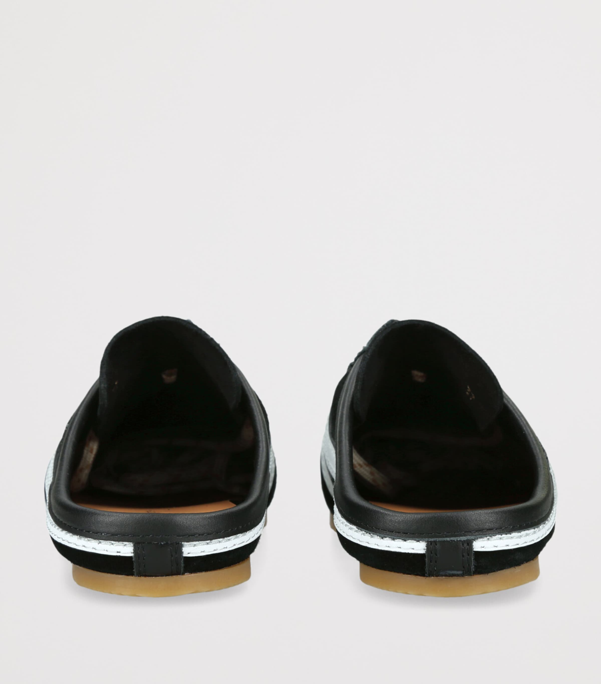 DRIES VAN NOTEN Suede Dustin Mules Black/comb Image 2