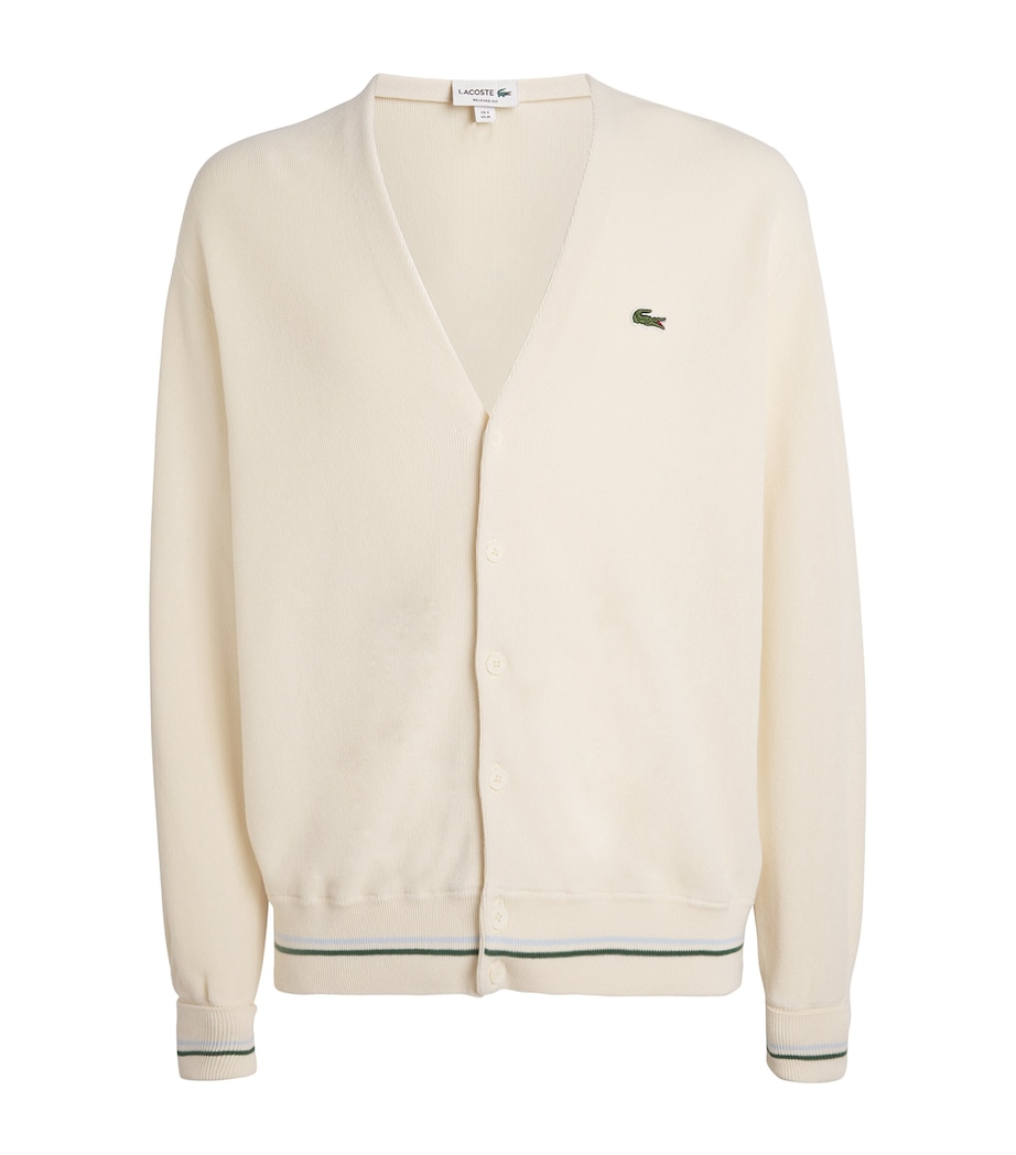Cotton Heritage Cardigan CREAM Image 1