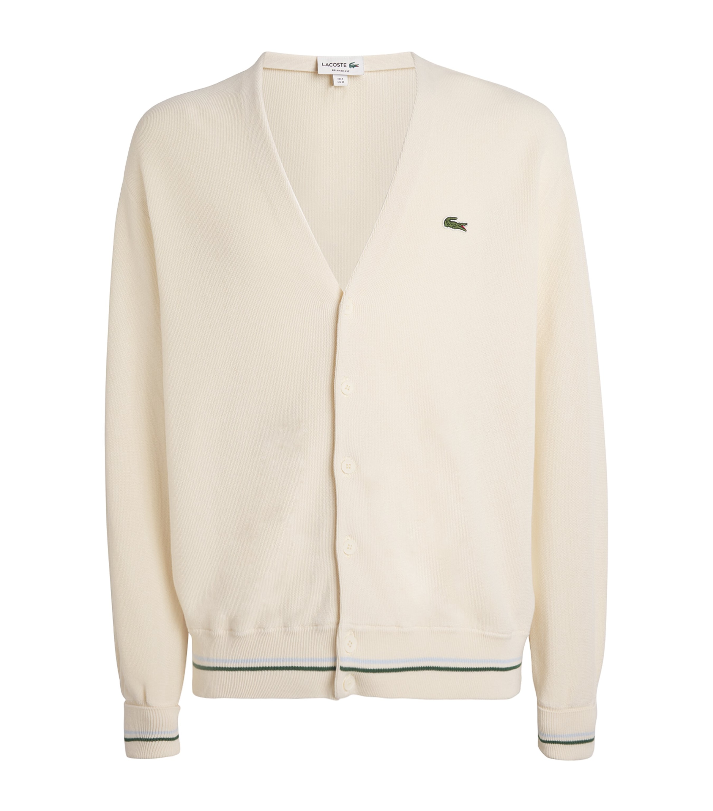 Lacoste Cotton Heritage Cardigan | Men Clothing | Sportswear | Sports Tops | Knitwear | Cardigans | Designers | Lacoste