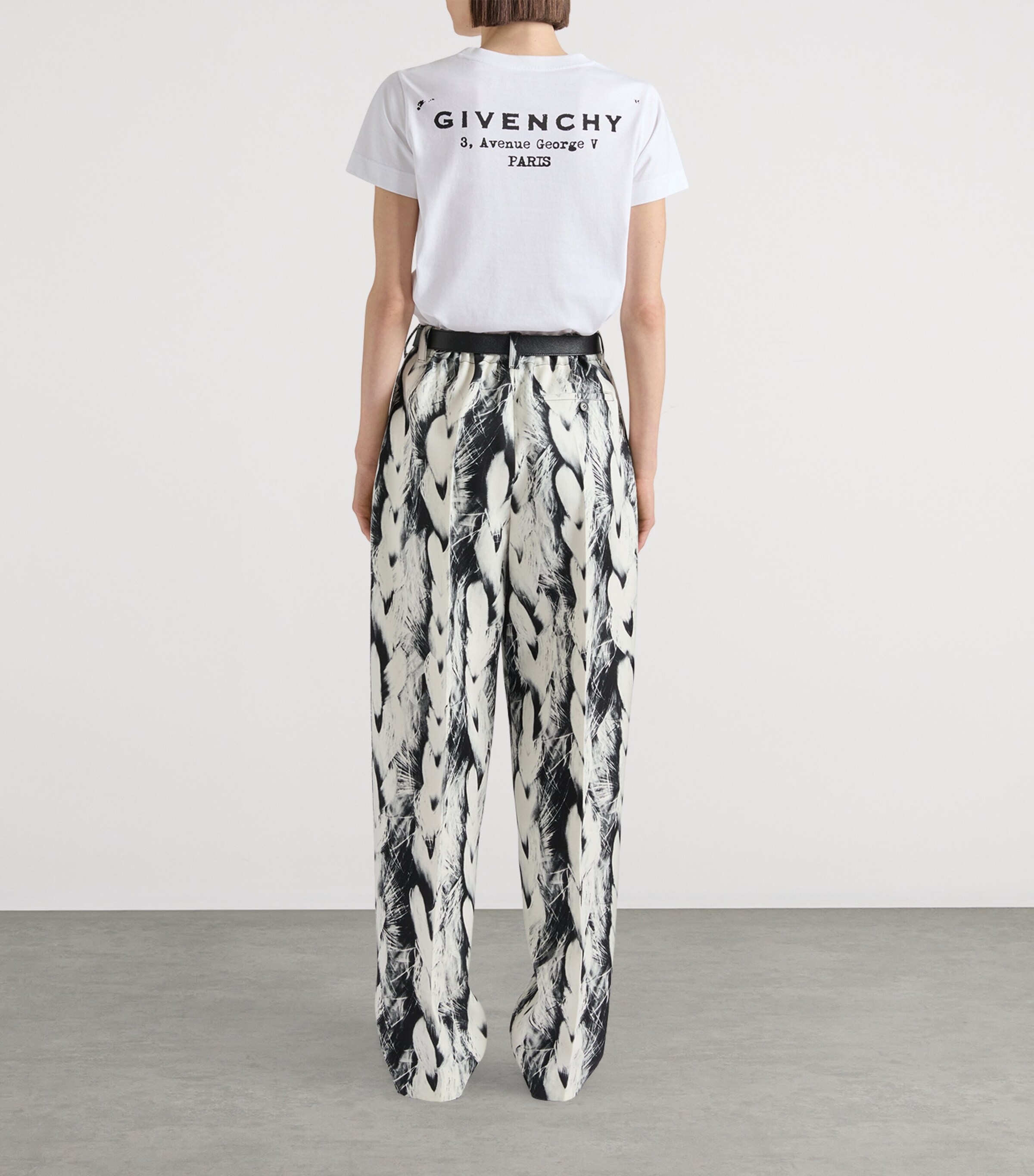 Cotton Logo T-Shirt WHITE Image 3