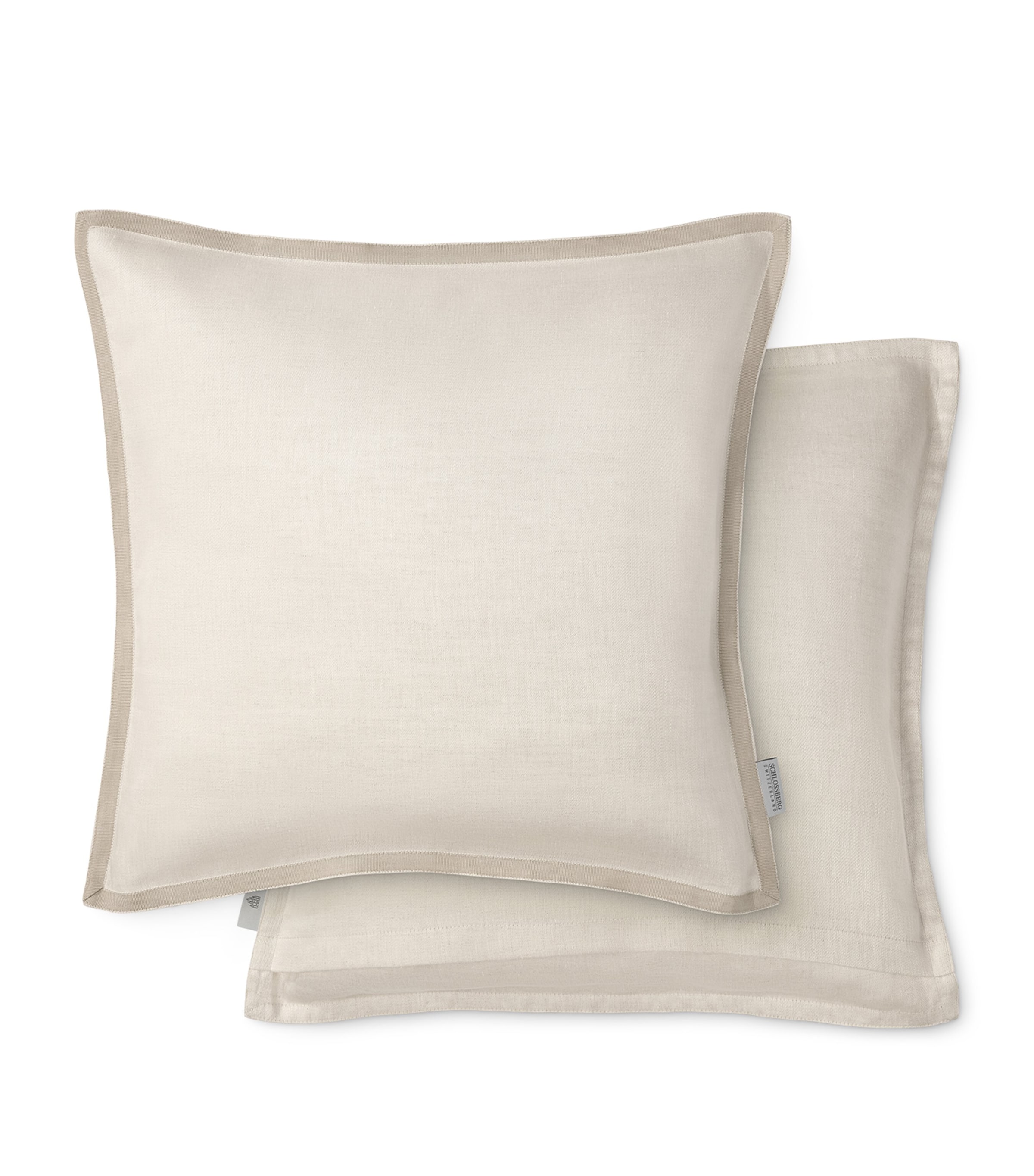 Schlossberg Linen Solene Cushion Cover 56cm X 56cm In Neutral