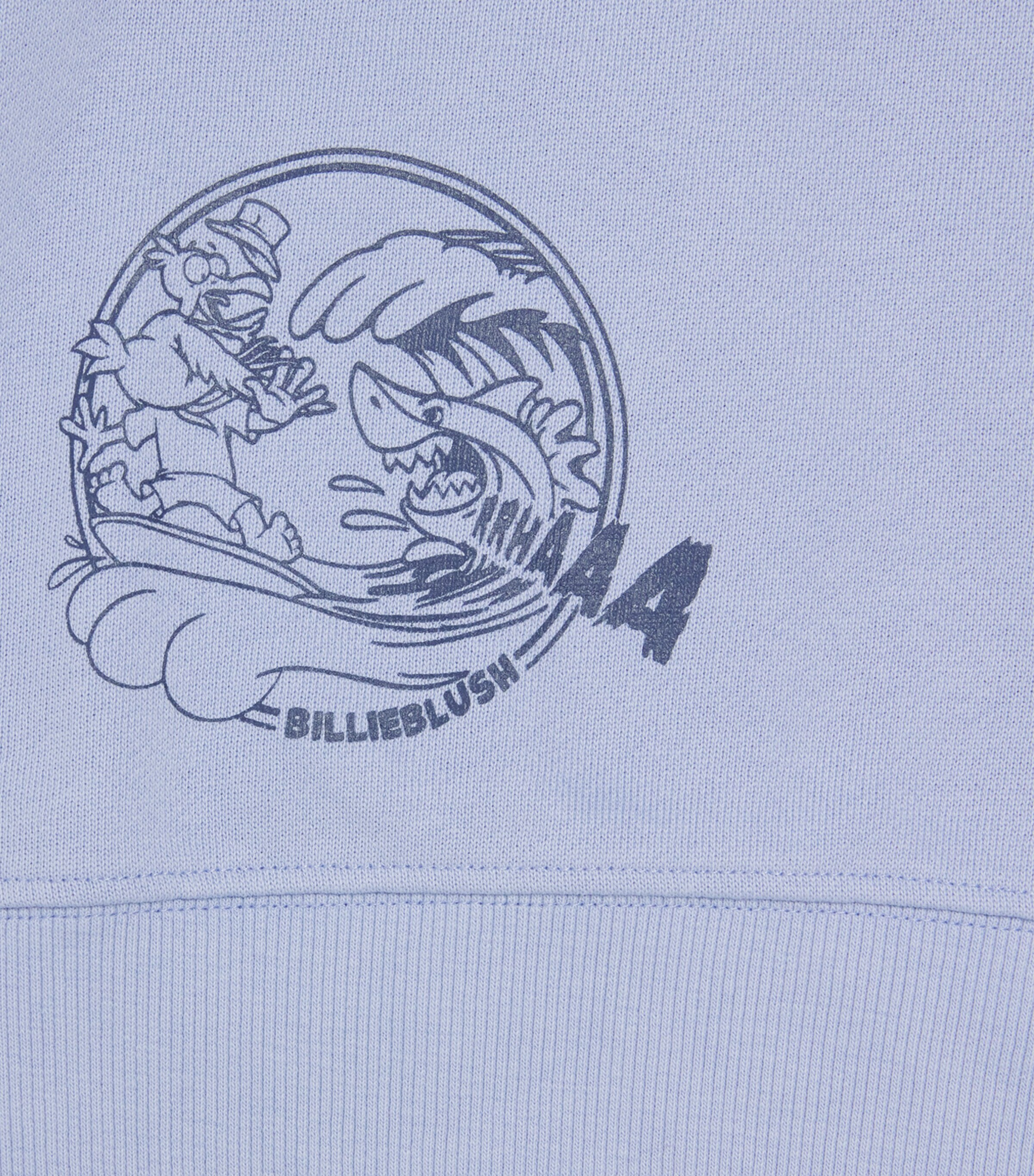 Billieblush Cotton Have A Break Sweatshirt (4-10 Years) Blue Image 4