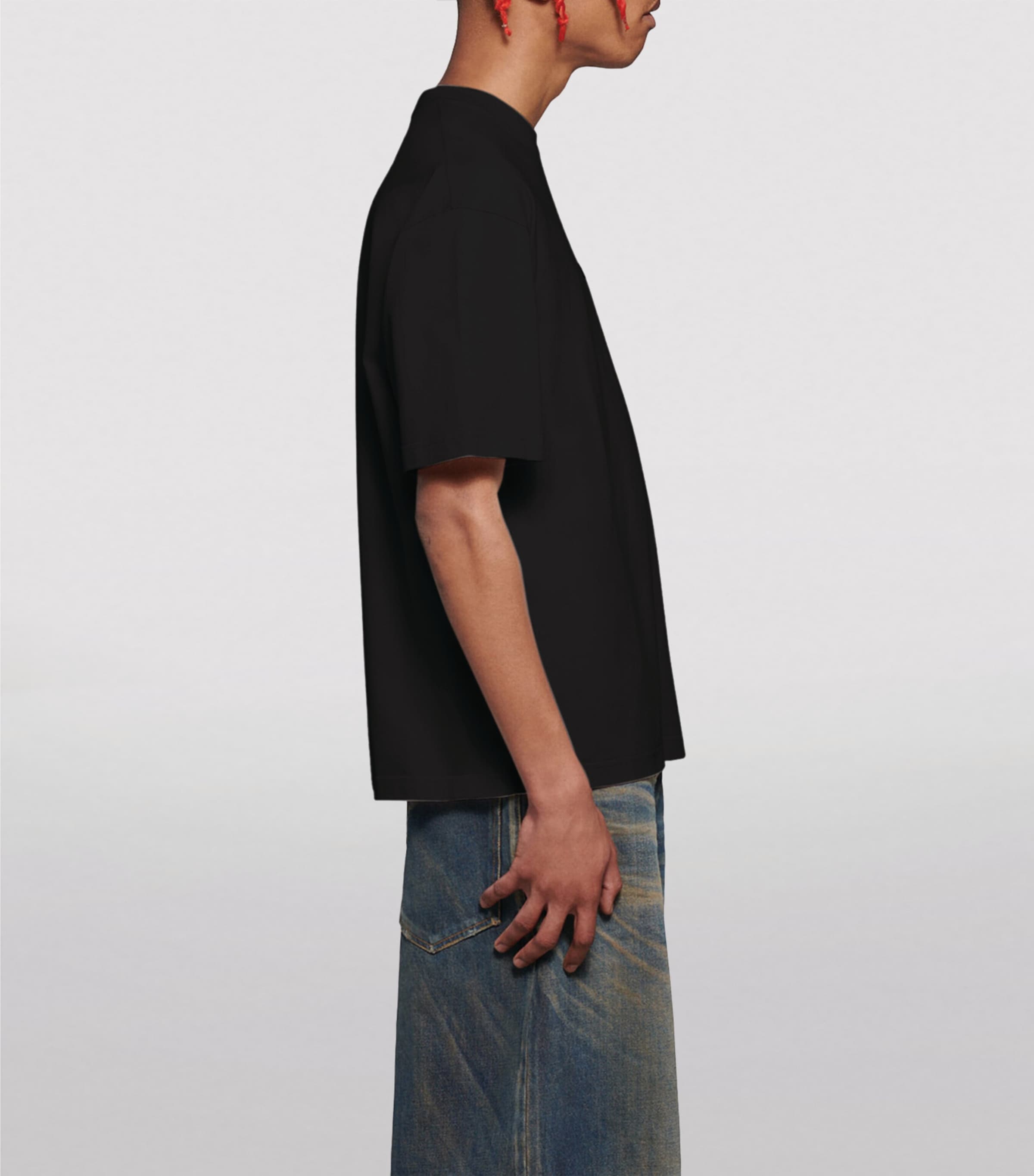 Balenciaga Mens Logo T-Shirt Image 3