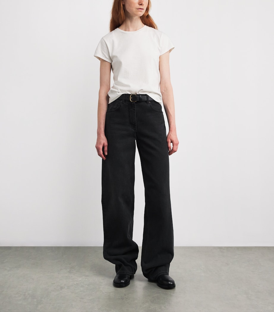 Tori Cotton T-Shirt WHITE Image 2