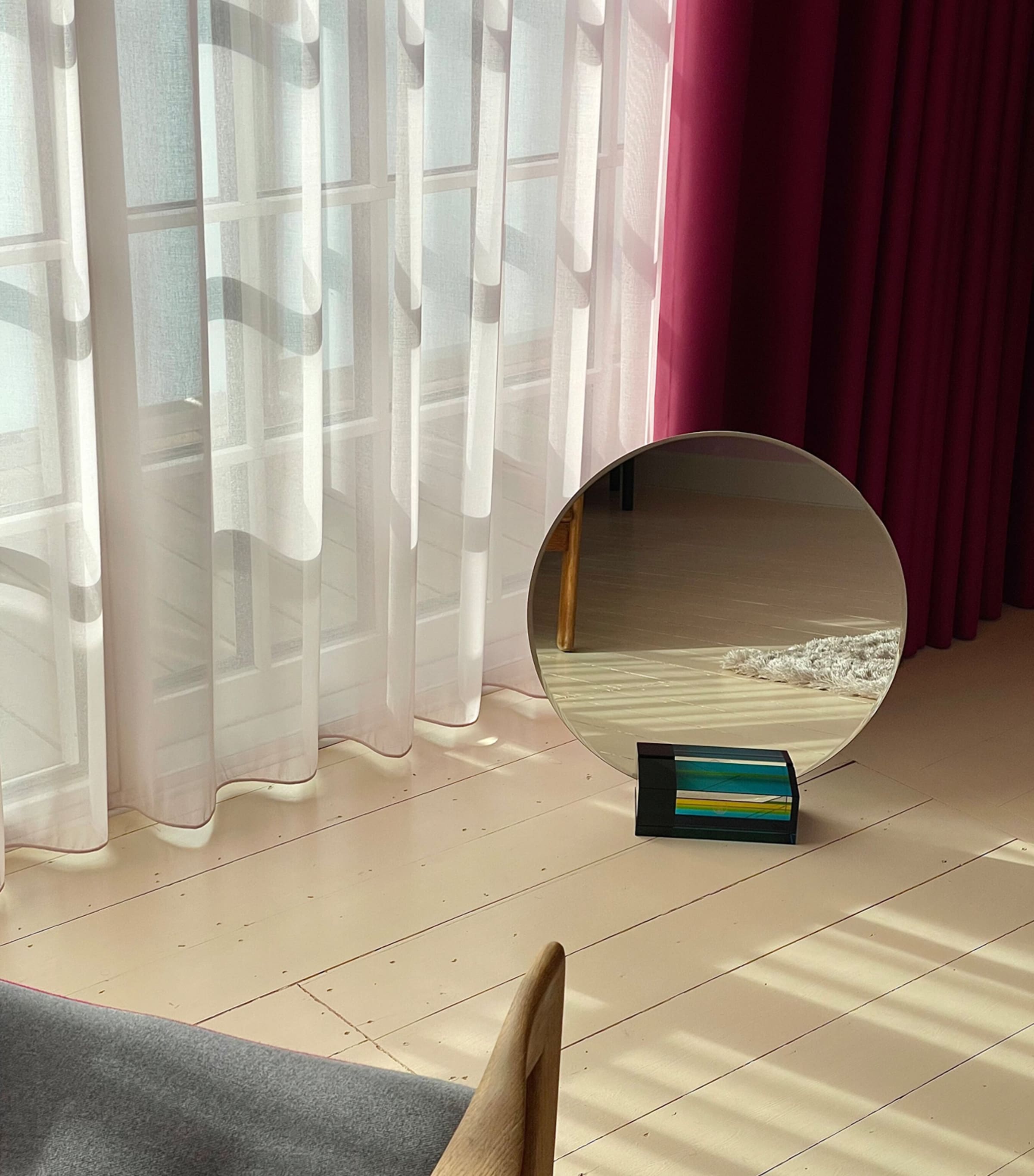 Fairy Table Mirror GREEN/BLUE/YELLOW Image 3