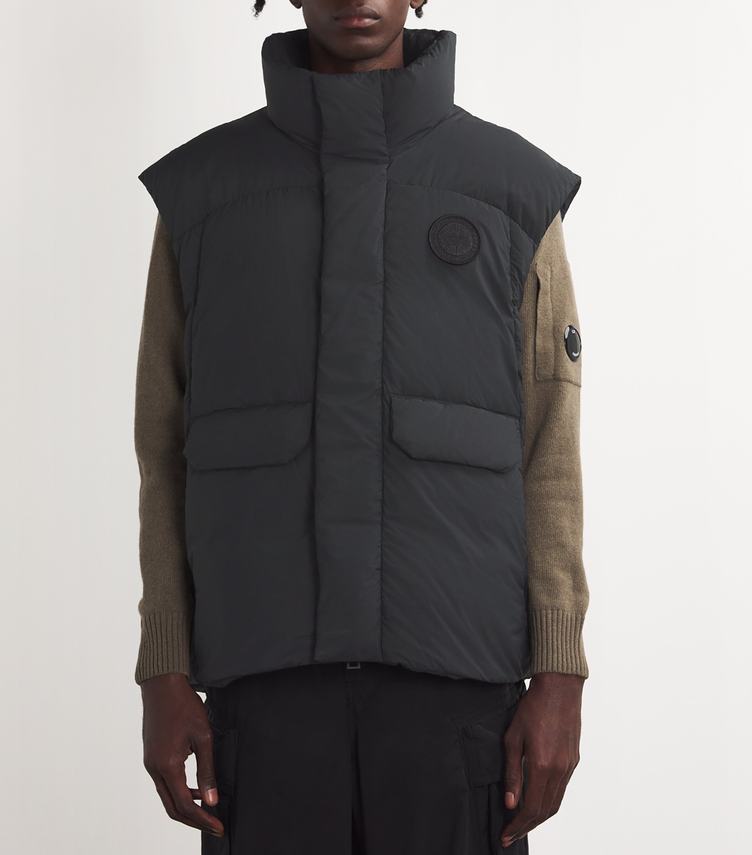 Down Water-Repellent Wilu Puffer Gilet 9061 Image 3