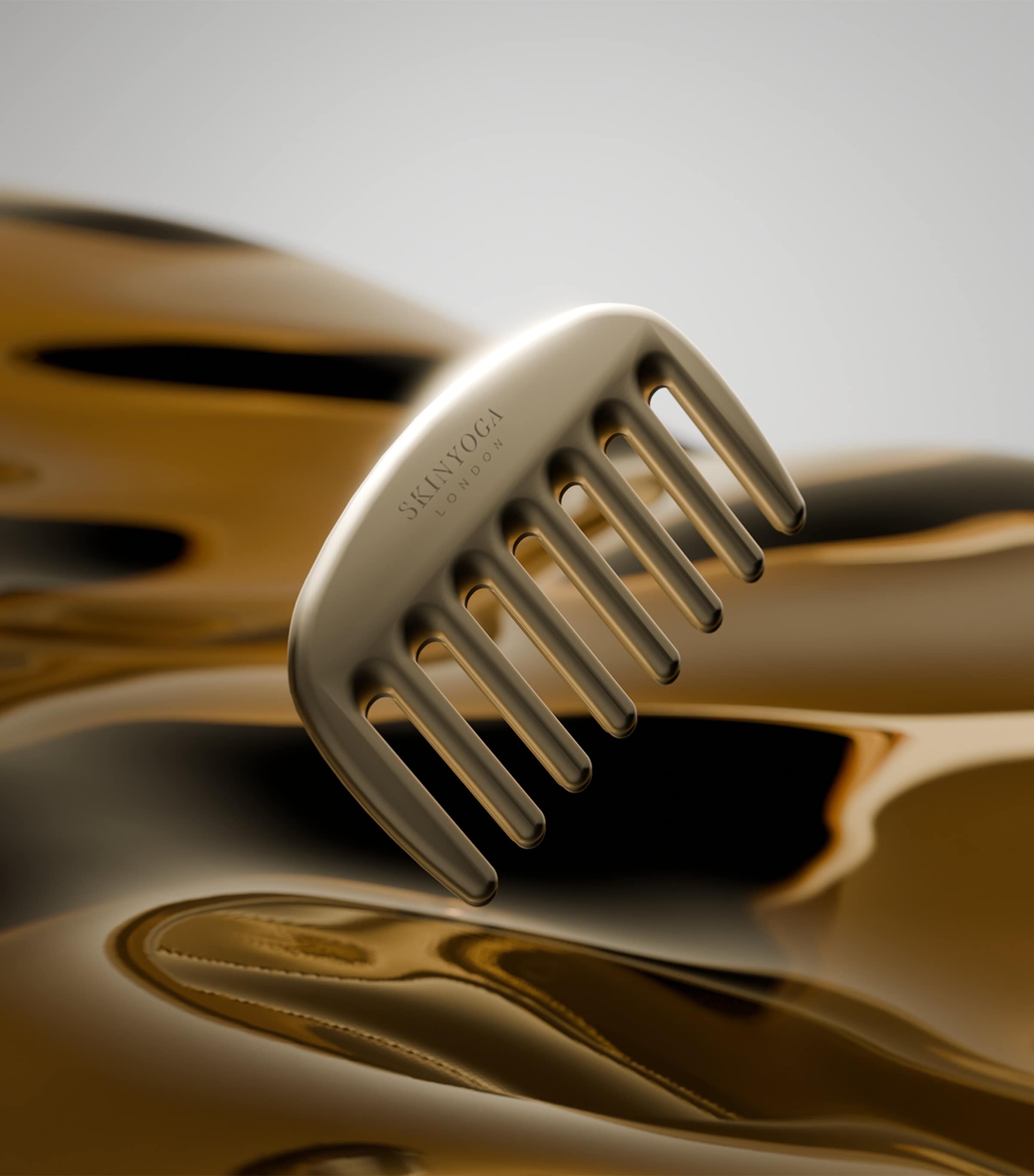 Kansa HairYoga Hair Comb NO COLOUR Image 3