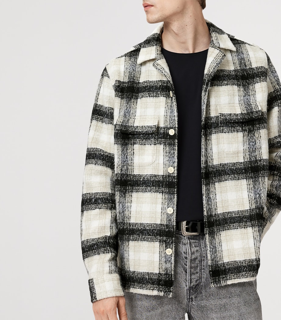 Check Lapse Shirt BLACK/GREY Image 5