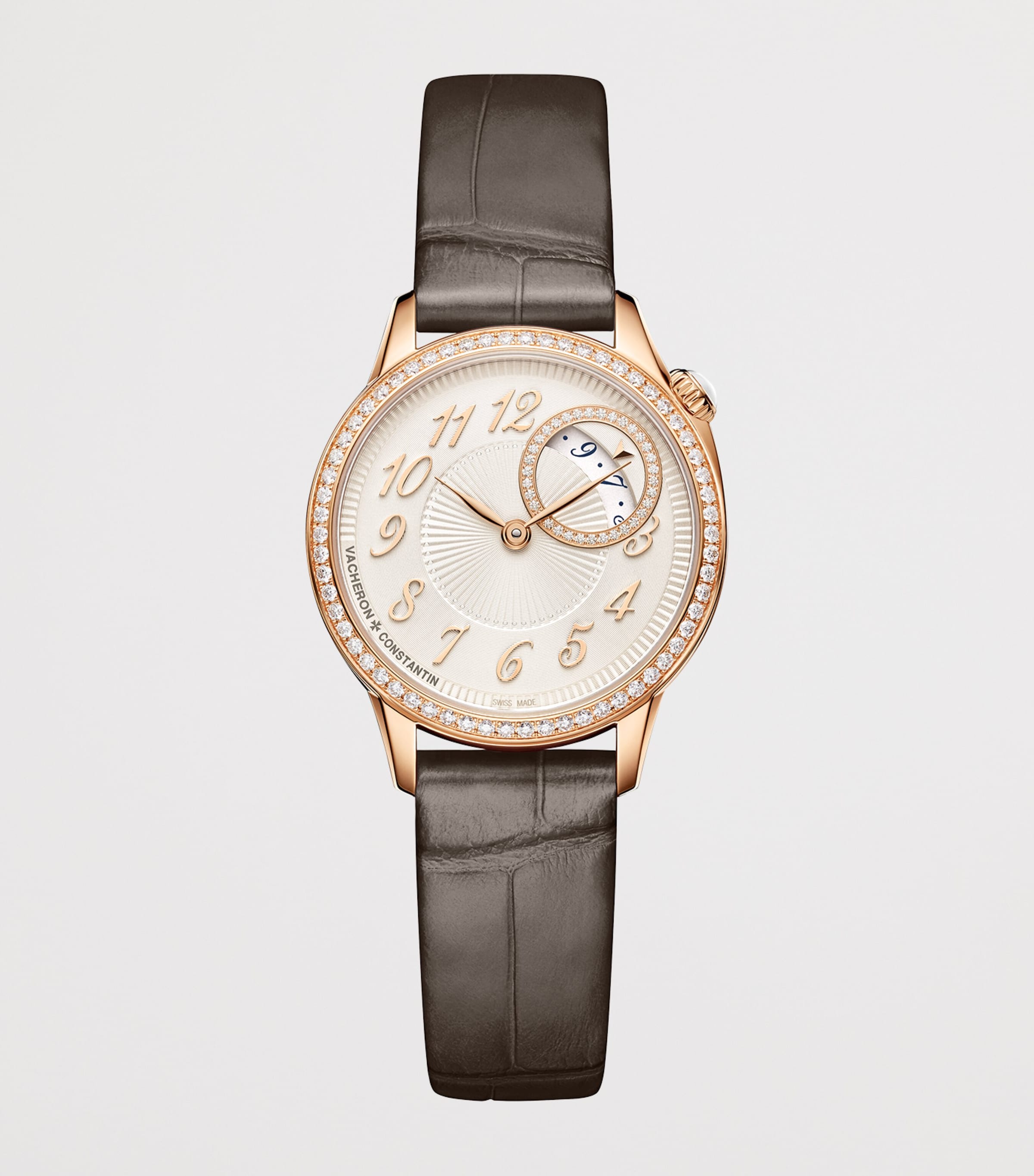 Vacheron Constantin Rose Gold and Diamond Egérie Watch 30mm Pink Gold Image 2