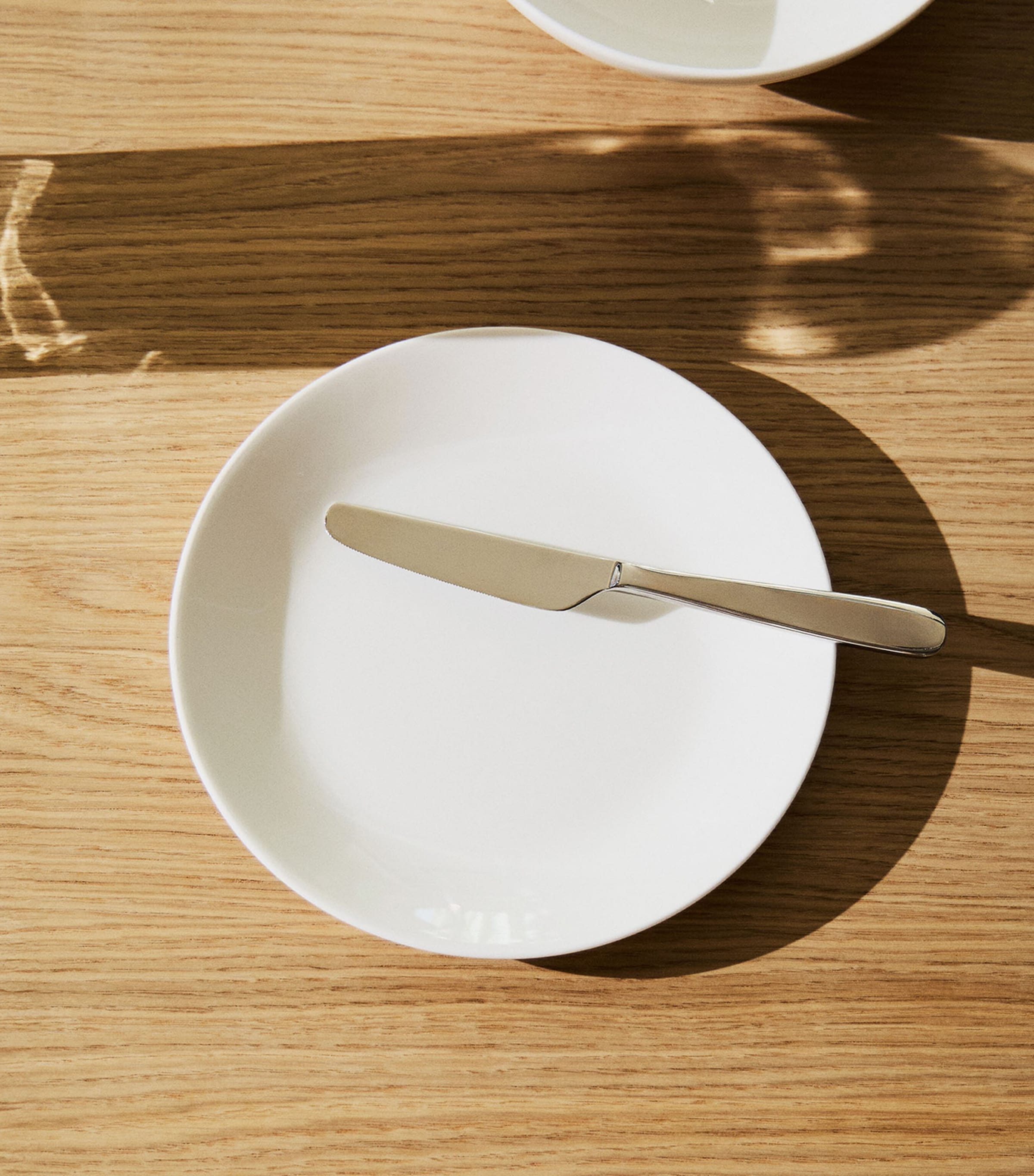 The Conran Shop Arc Bone China Side Plate (21cm) White Image 6