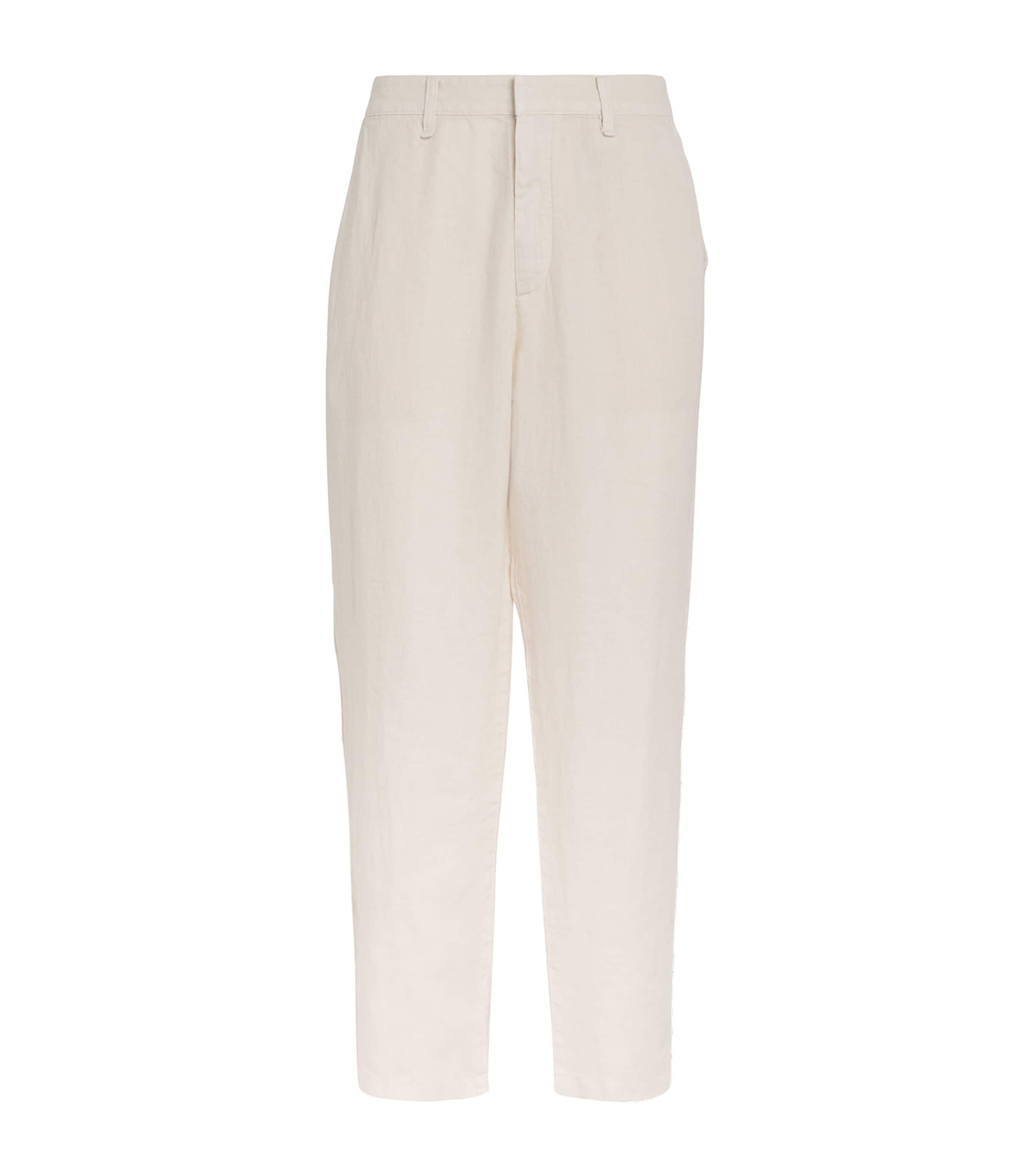 Linen Straight Trousers CHMGR Image 1
