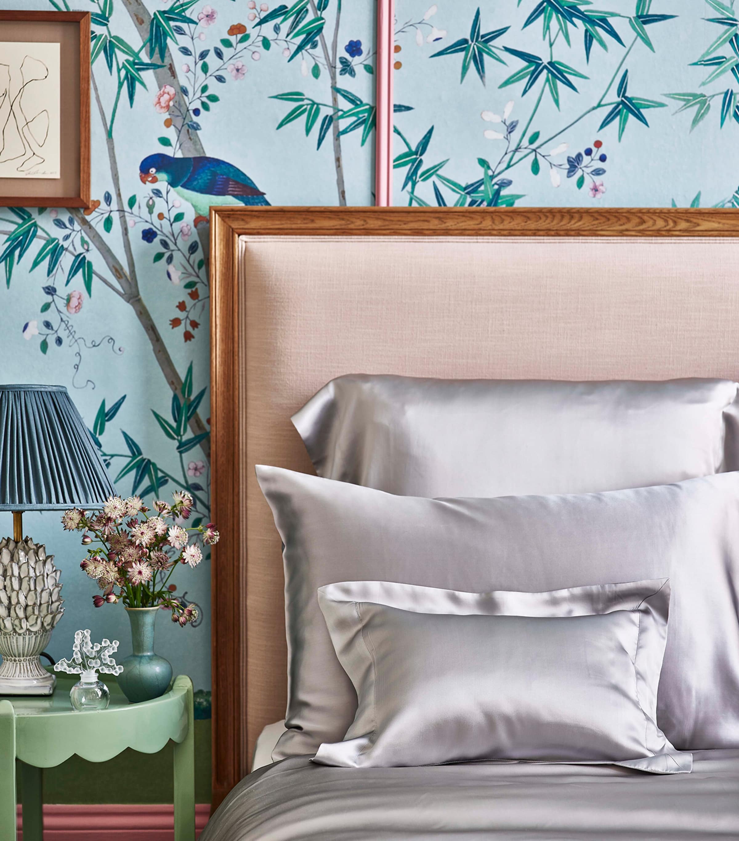 Beauty Box Pillowcase (50cm x 75cm) SILVER GREY Image 4