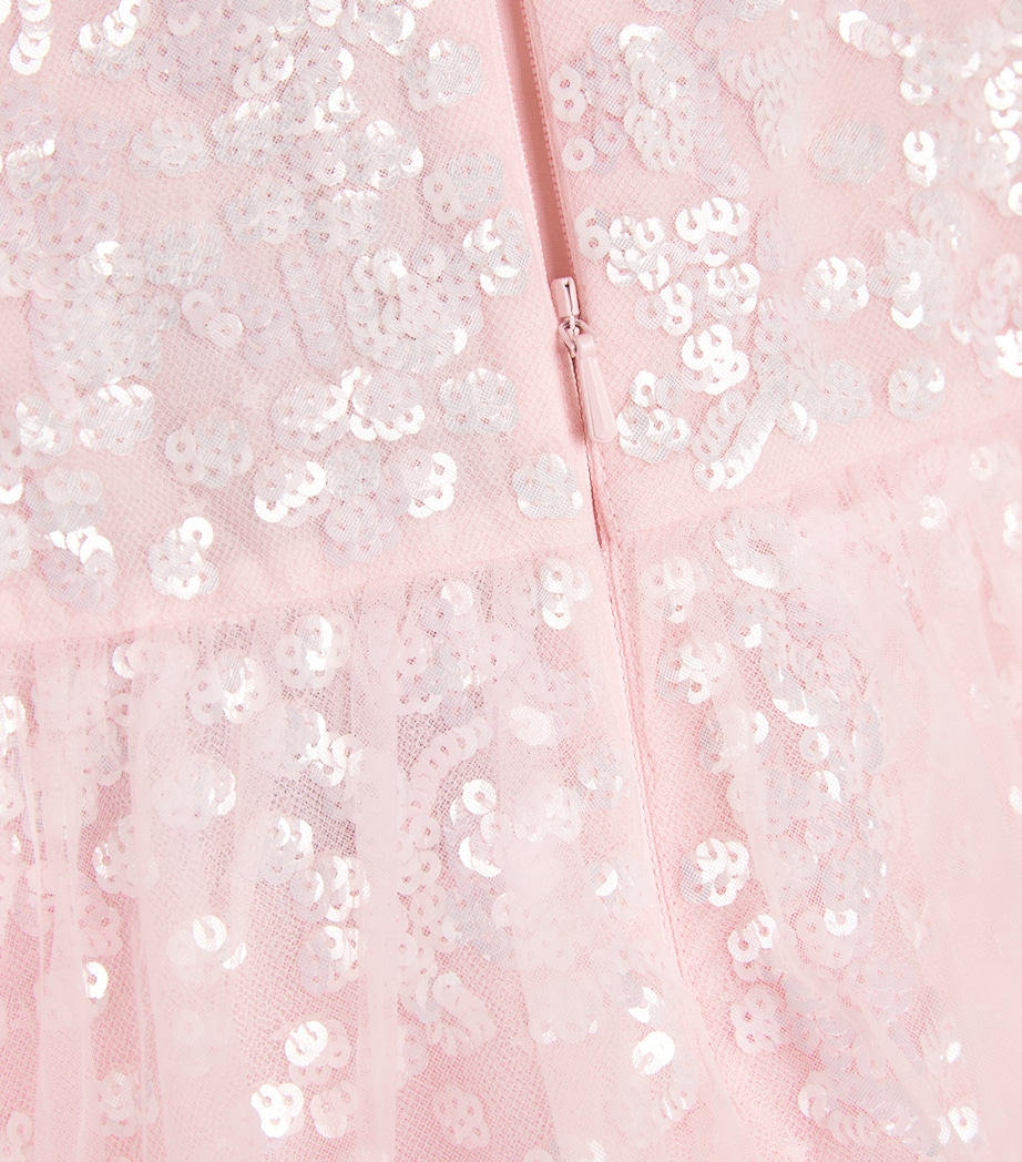 Tulle Confetti Dress (3-24 Months) PNC PEONY PINK/CREAM Image 4