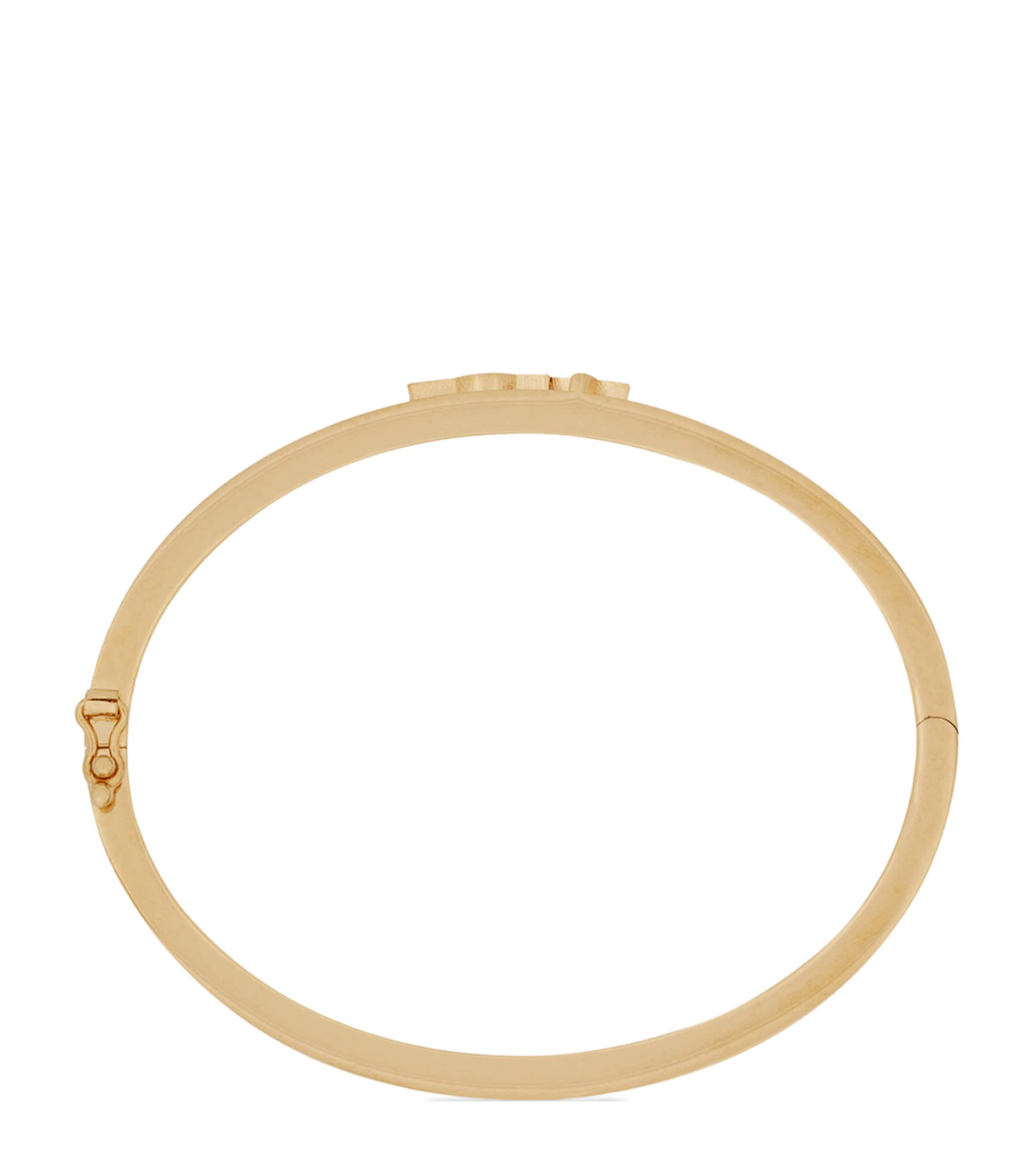Saint Laurent Python Opyum Logo Bangle Image 3