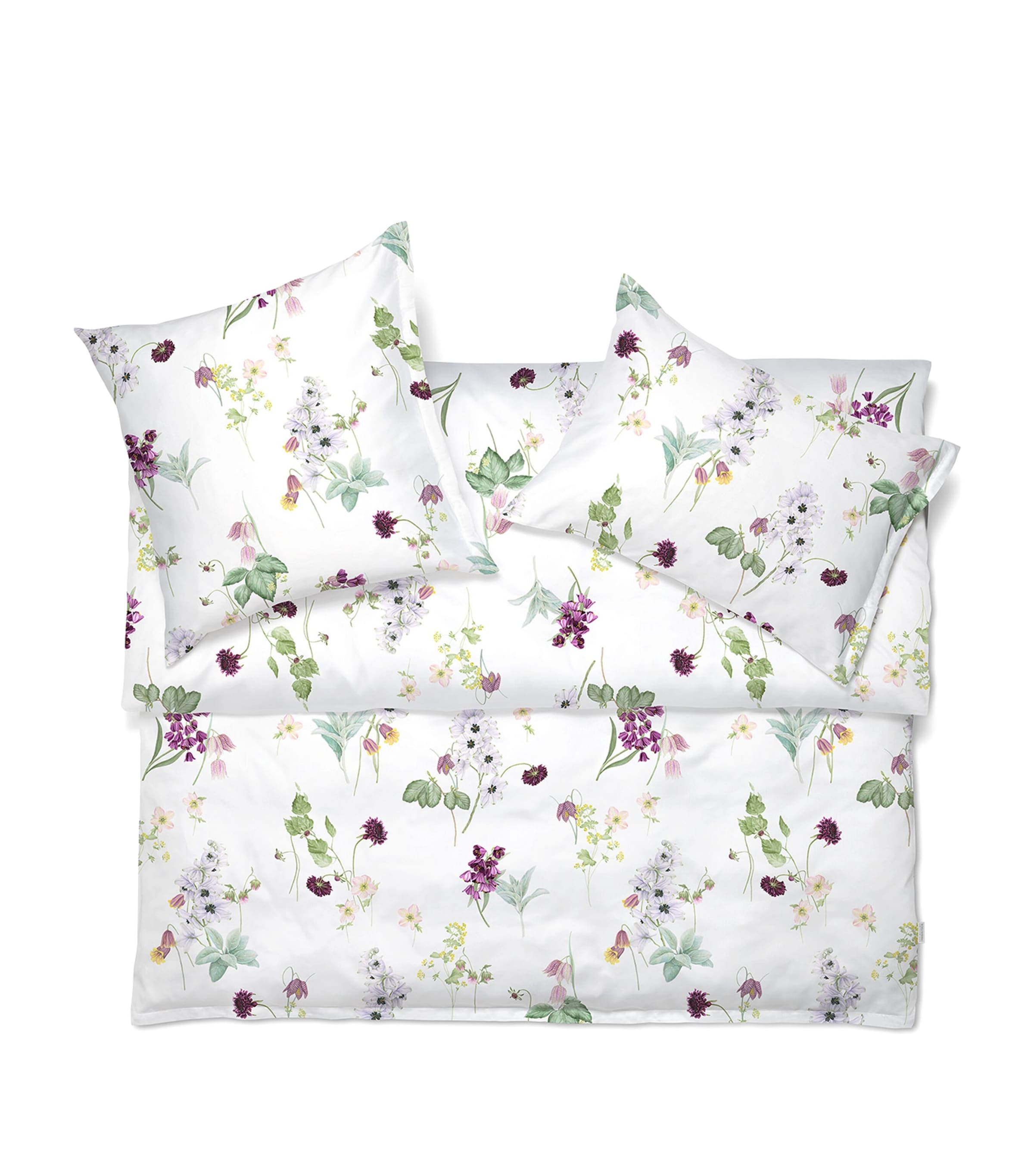 Schlossberg Freya Noblesse Super King Flat Sheet In White