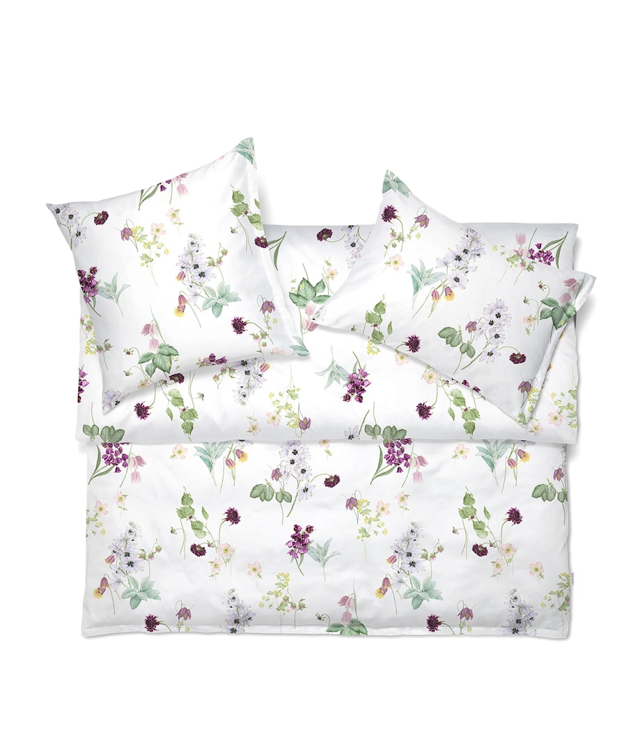 Schlossberg Freya Noblesse Super King Flat Sheet (290cm x 280cm) Blanc Image 1