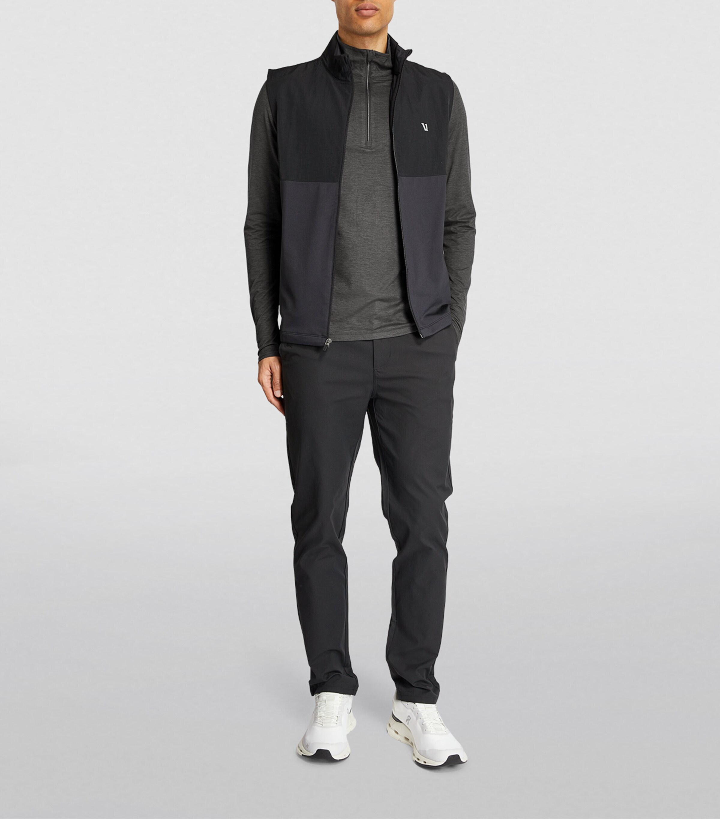 Ease Performance 2.0 Half-Zip Sweatshirt HCC/CHARCOAL HEATHER Image 2
