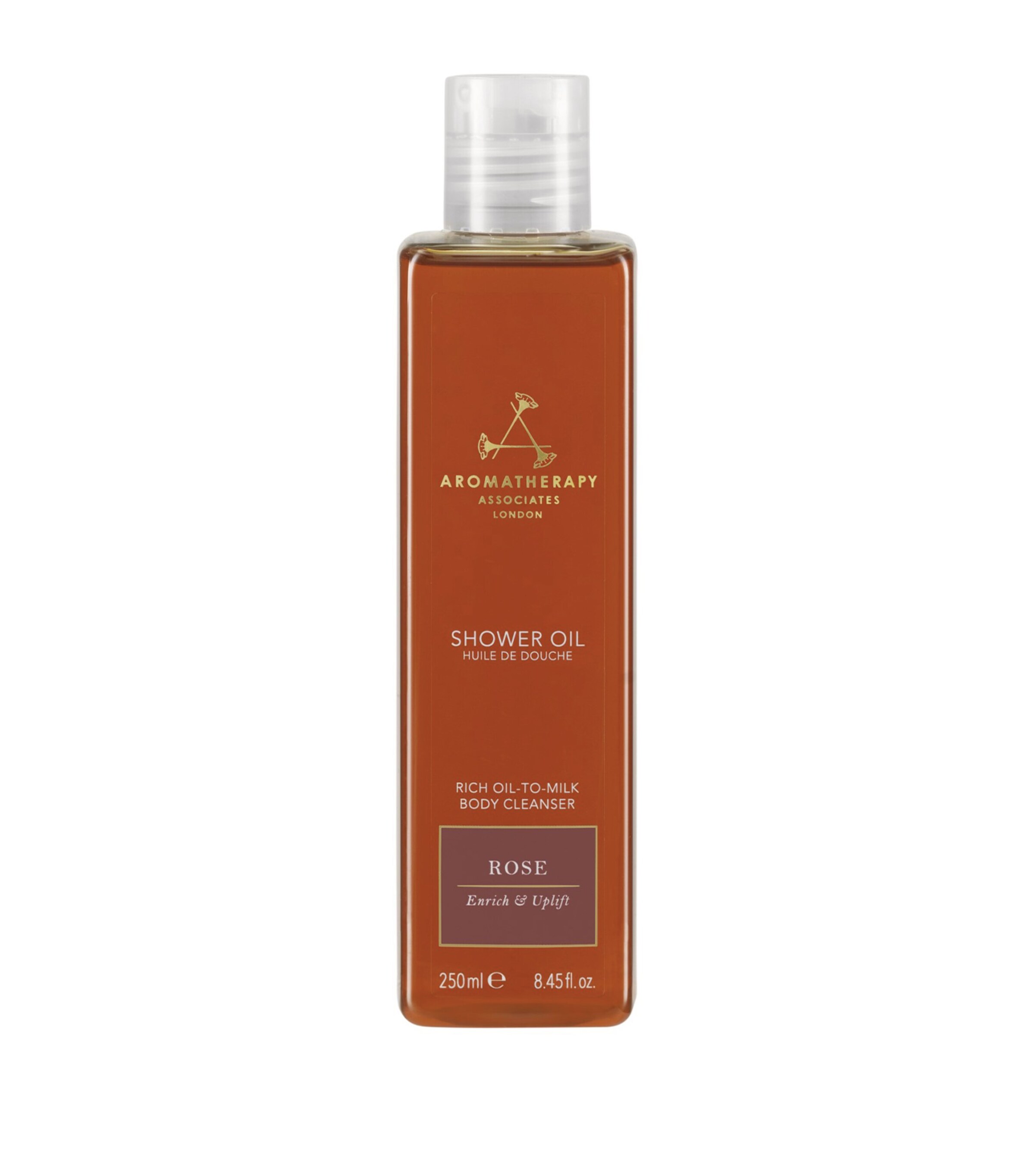Aromatherapy Associates Rose Shower Oil (250ml) | Bath & Shower | Soaks & Oils | Designers | Aromatherapy Associates