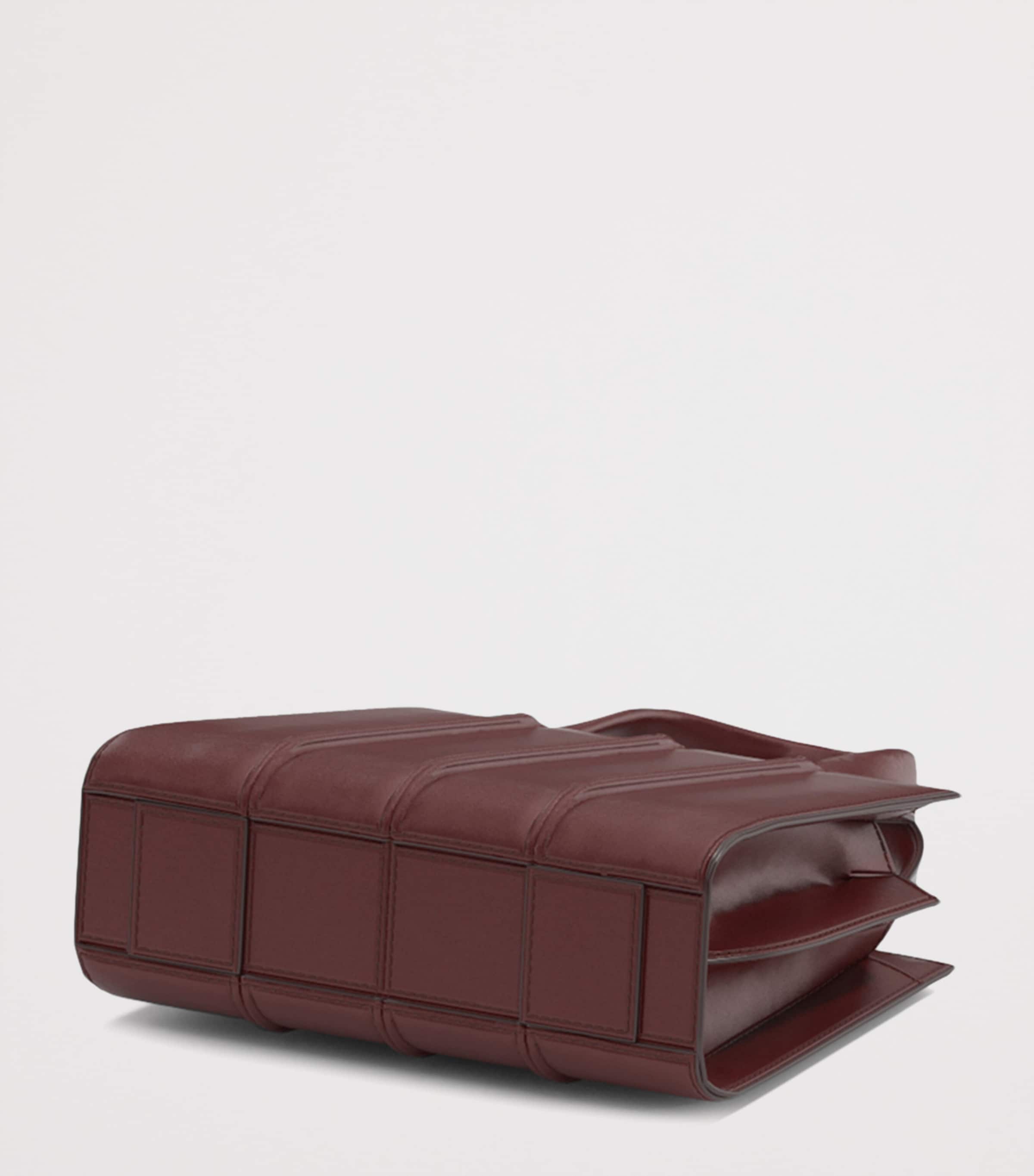 Max Mara Micro Quilted Whitney Top-Handle Bag Red Image 5