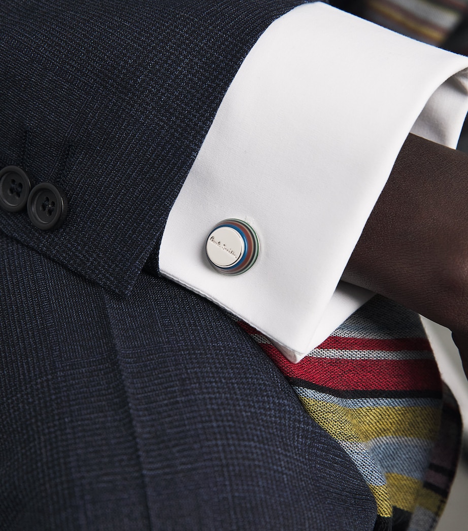 Paul Smith Taper Cufflinks Coloured Image 2