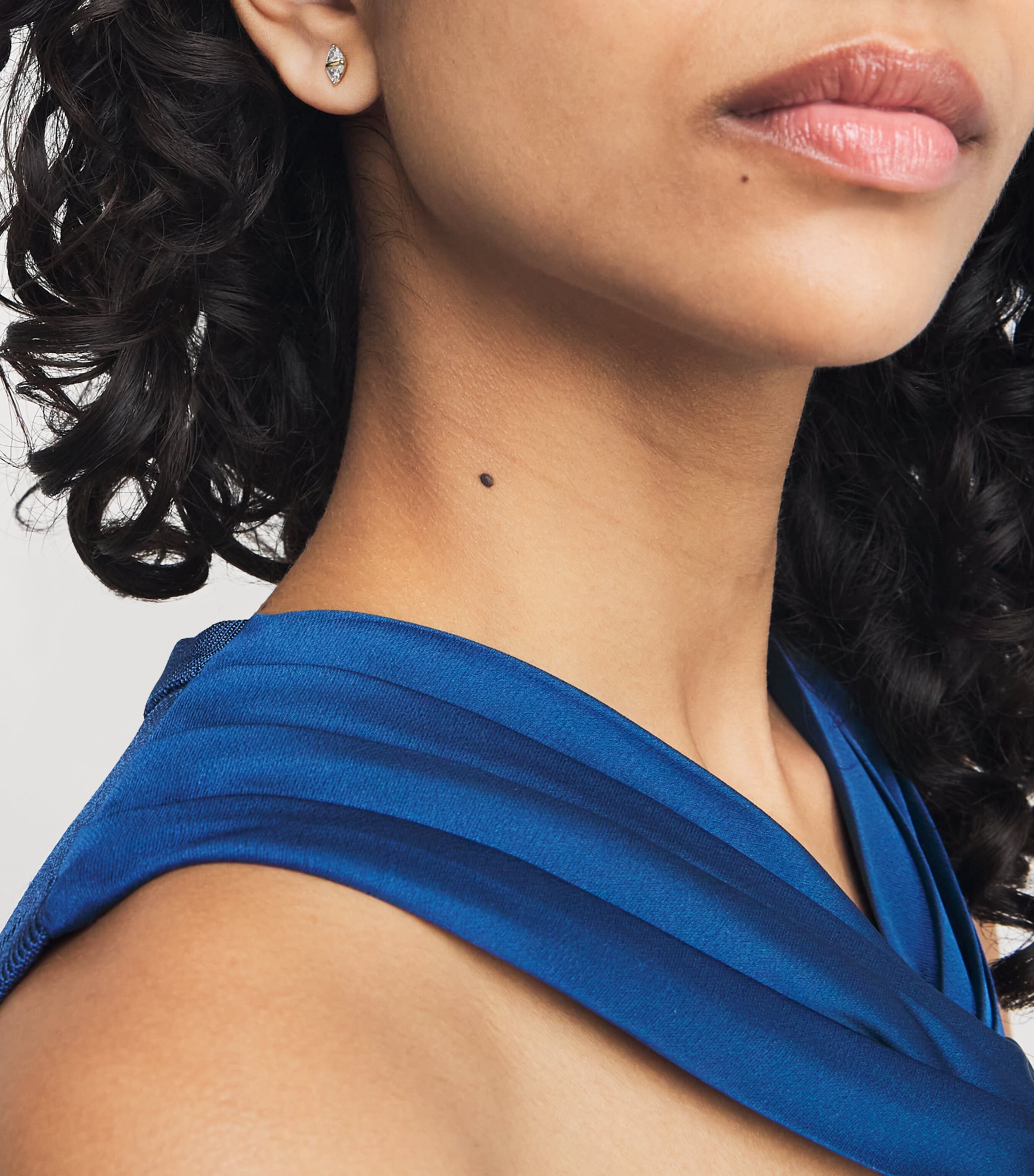 Yellow Gold and Diamond Tilly Stud Earrings YELLOW GOLD Image 2