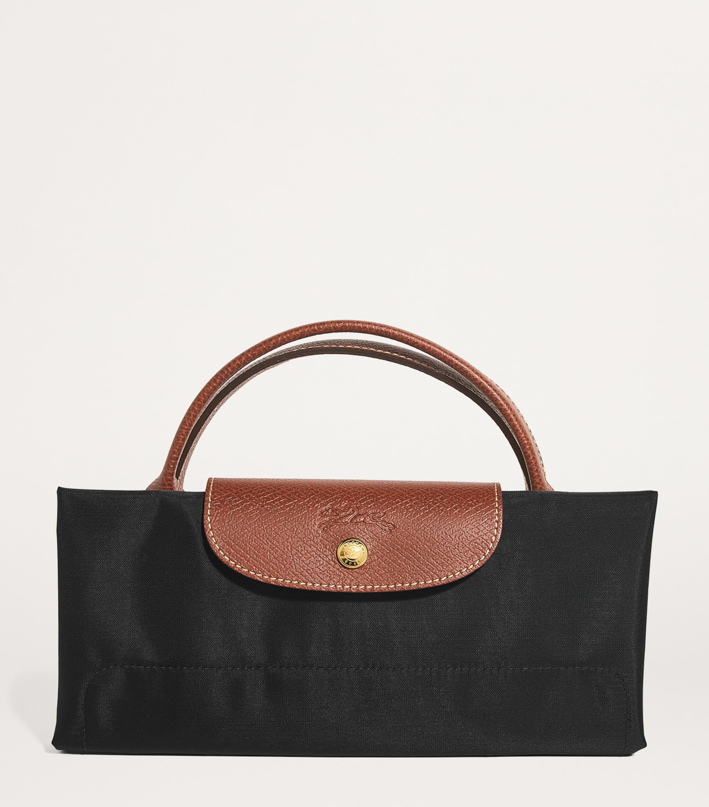 Large Le Pliage Original Travel Bag 001 BLACK Image 4