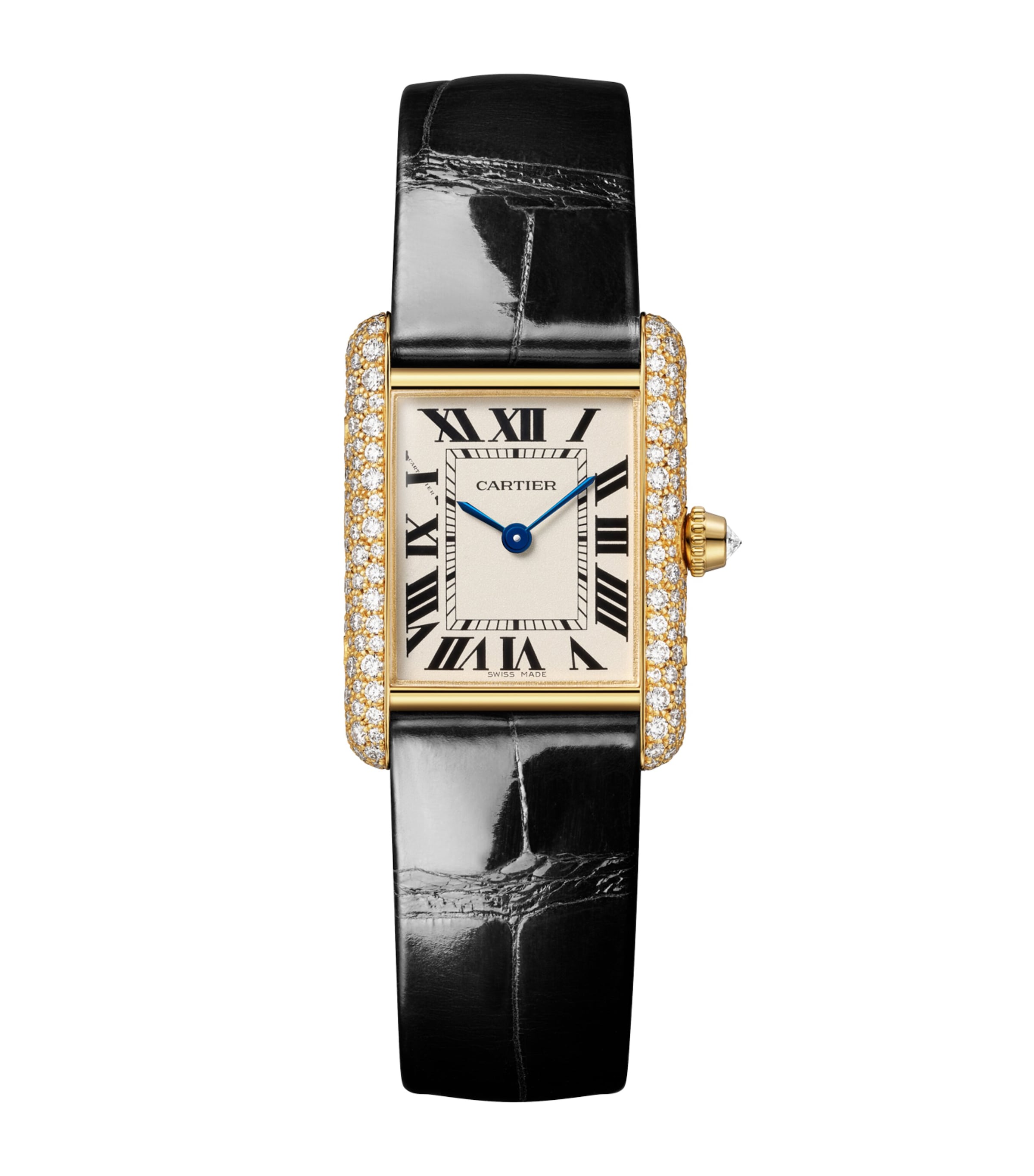 Cartier Yellow Gold and Diamond Tank Louis Cartier Watch 22mm Yellow Gold Image 1