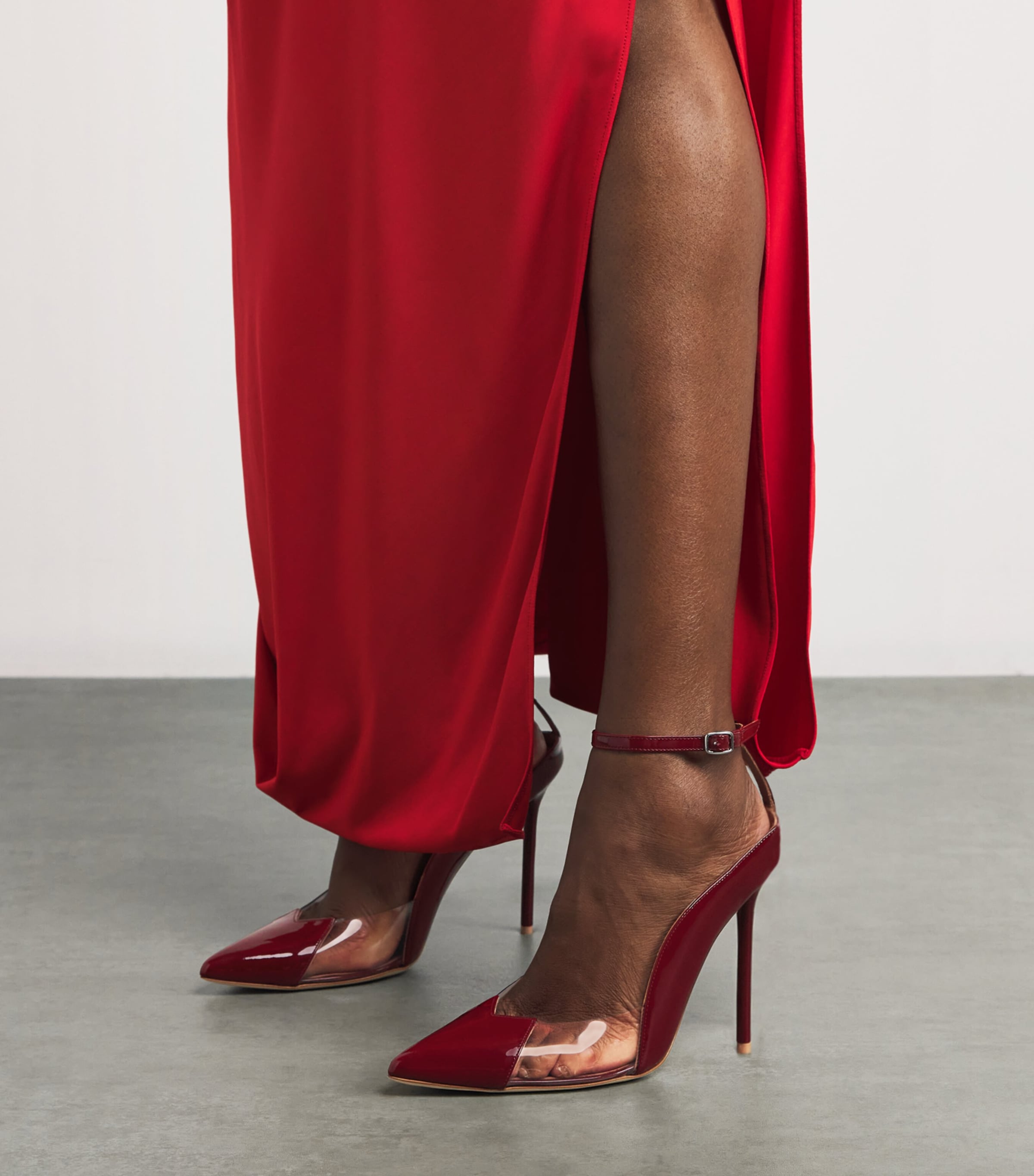 Leather Malia Pumps 100 ROSEWOOD Image 2