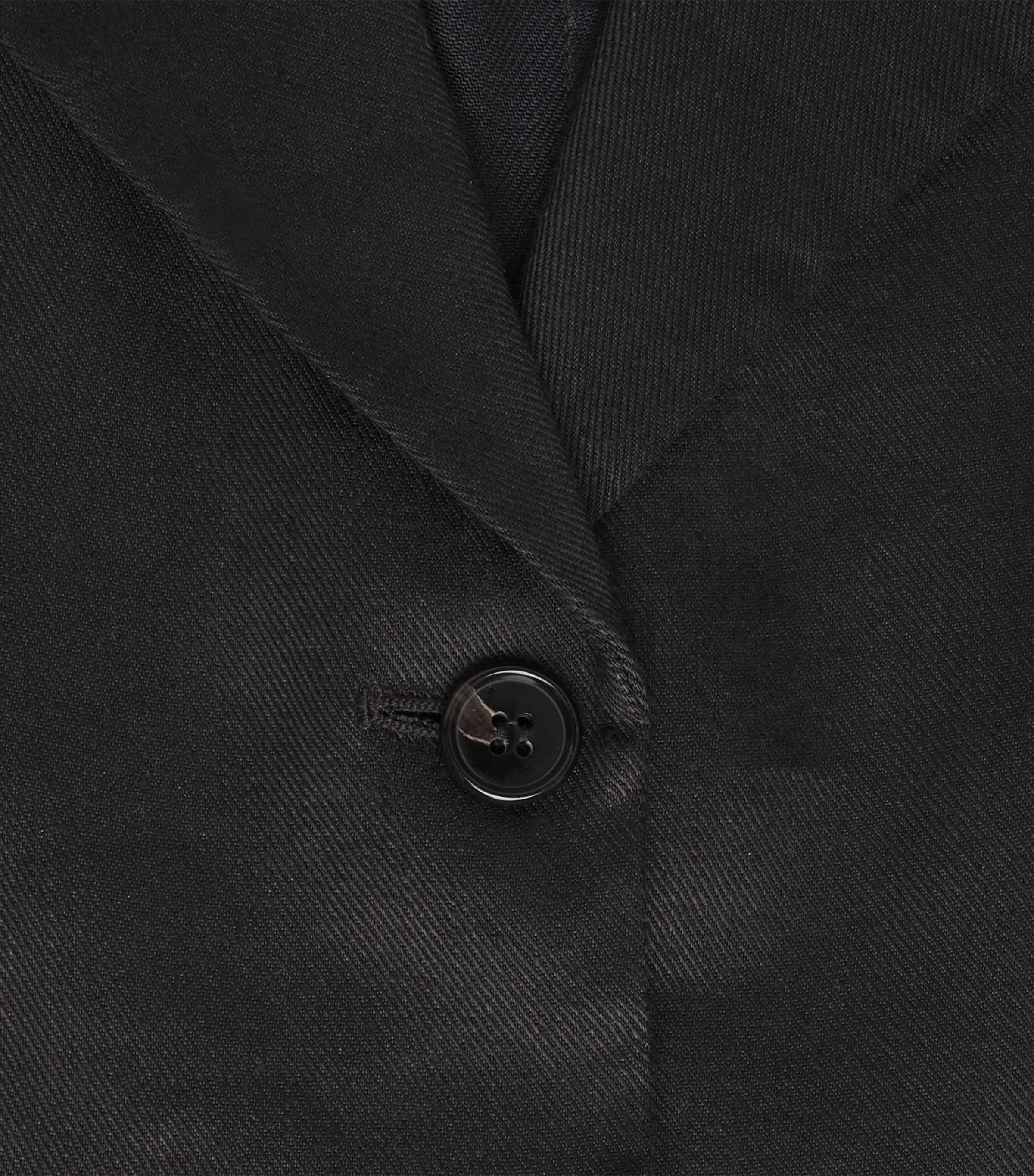 Theory Black Linen-Blend Blazer | Harrods US
