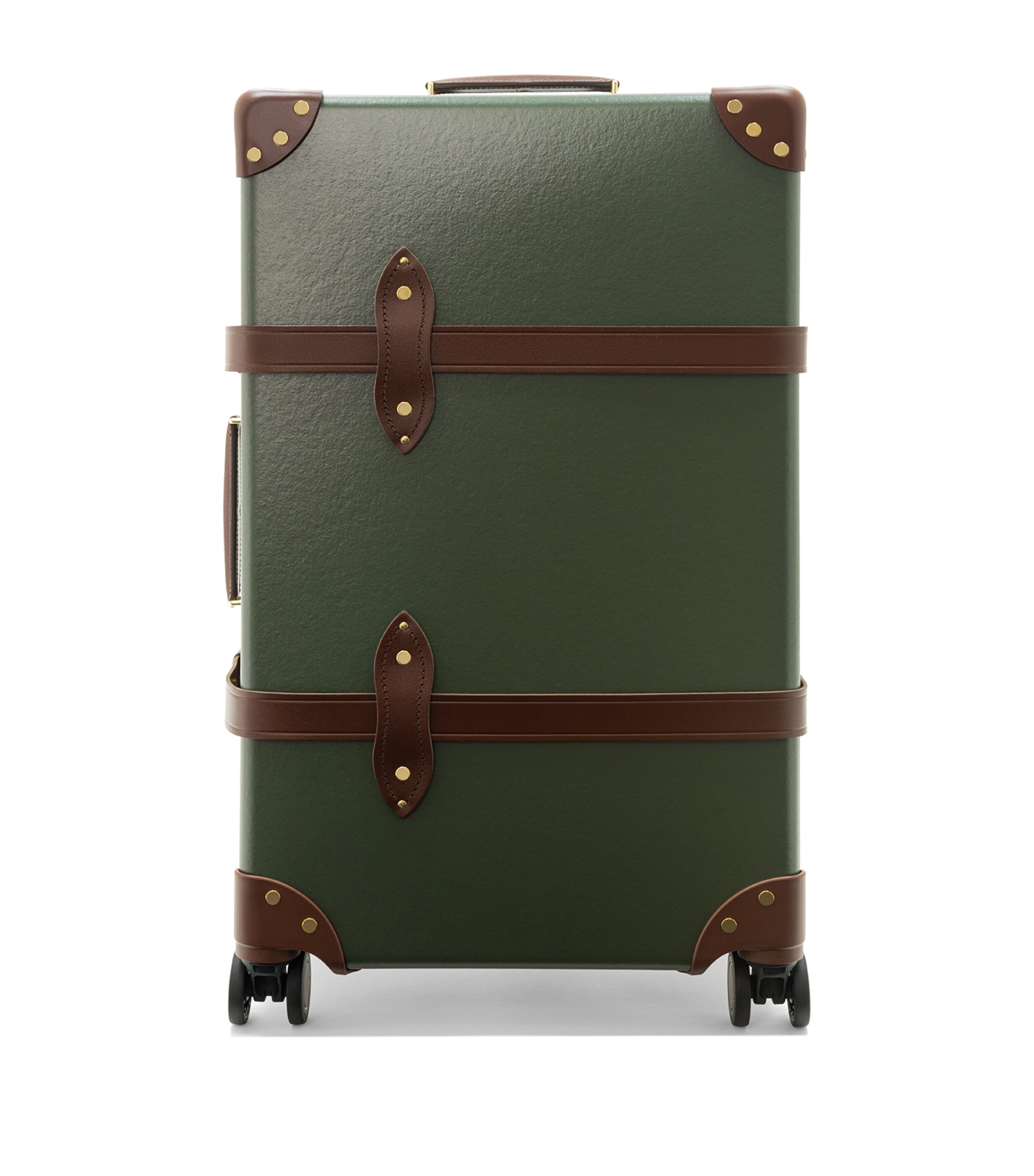 Globe-trotter Medium Centenary 4-wheel Suitcase In Green