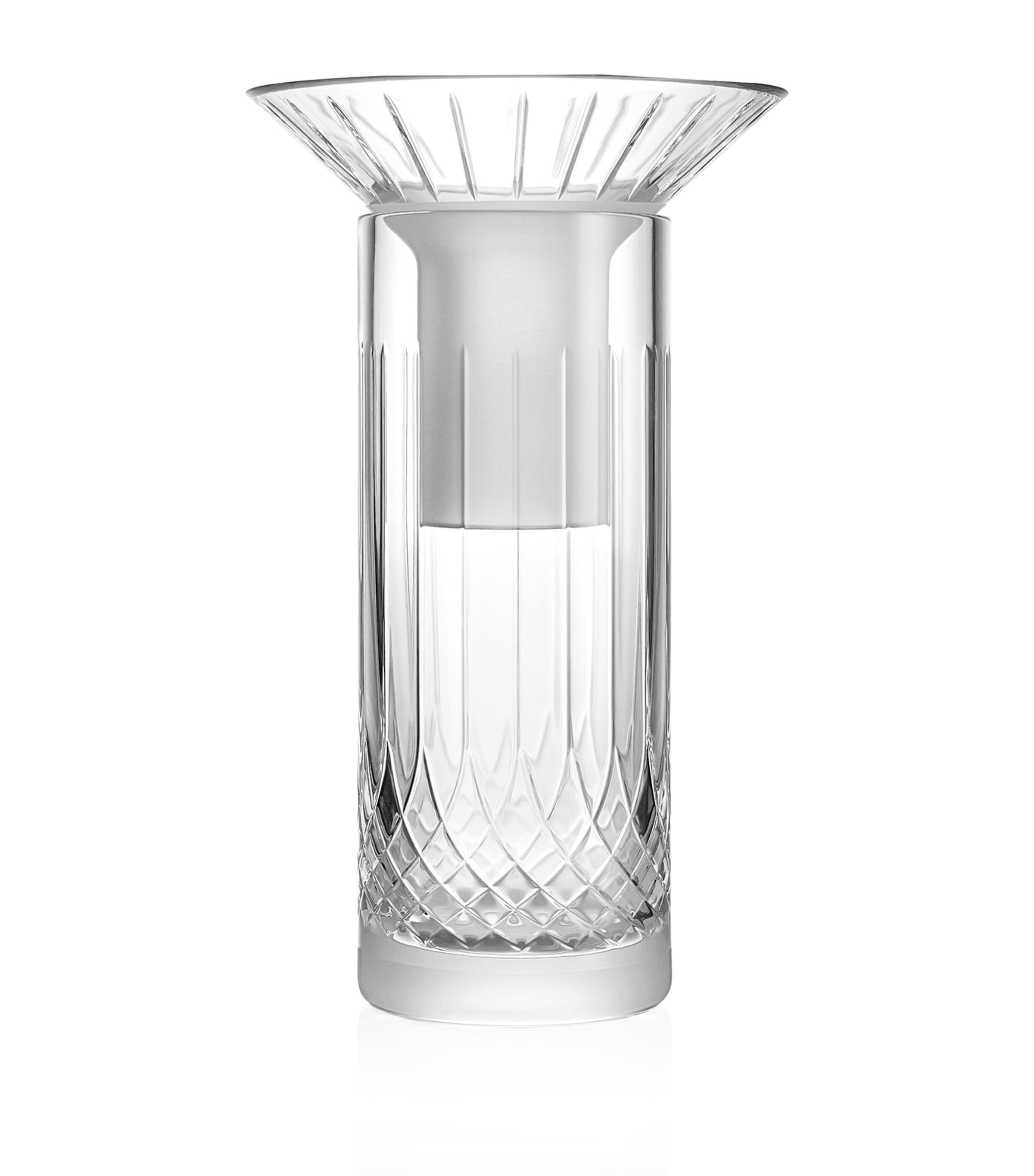 Waterford Lismore Arcus 2 Piece Vase Set In Clear