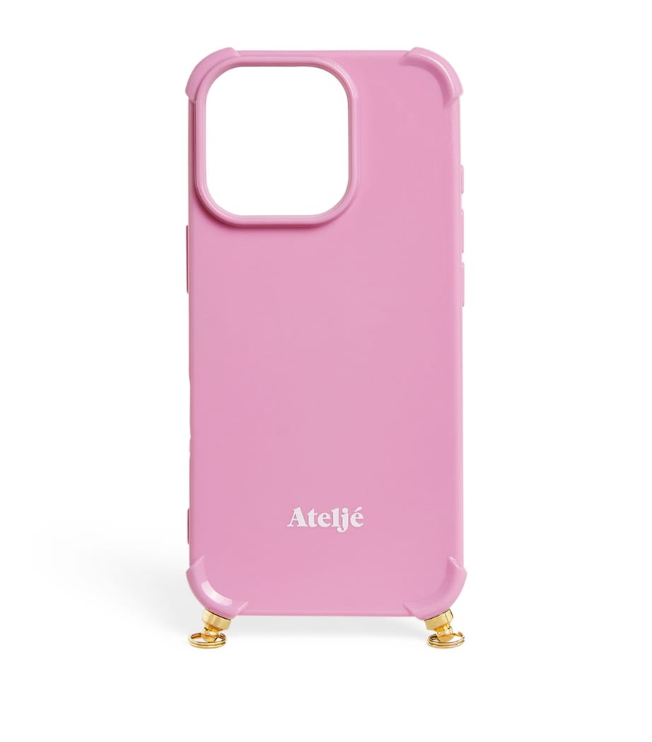 Recycled Vintage Pink iPhone 16 Pro Case PINK Image 1