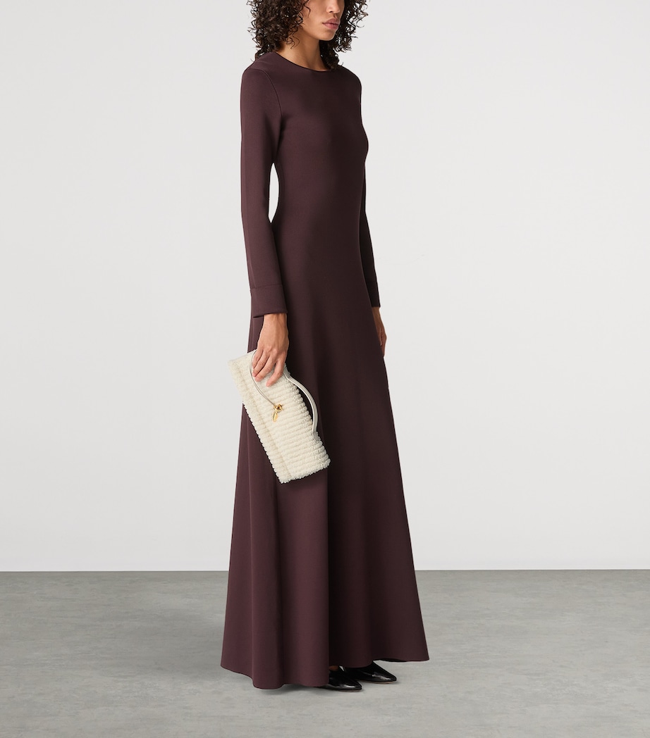 Shearling Andiamo Clutch Bag 9614 Image 3