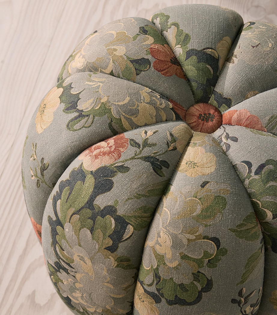 Soho Home Linen Sofia Footstool Image 3