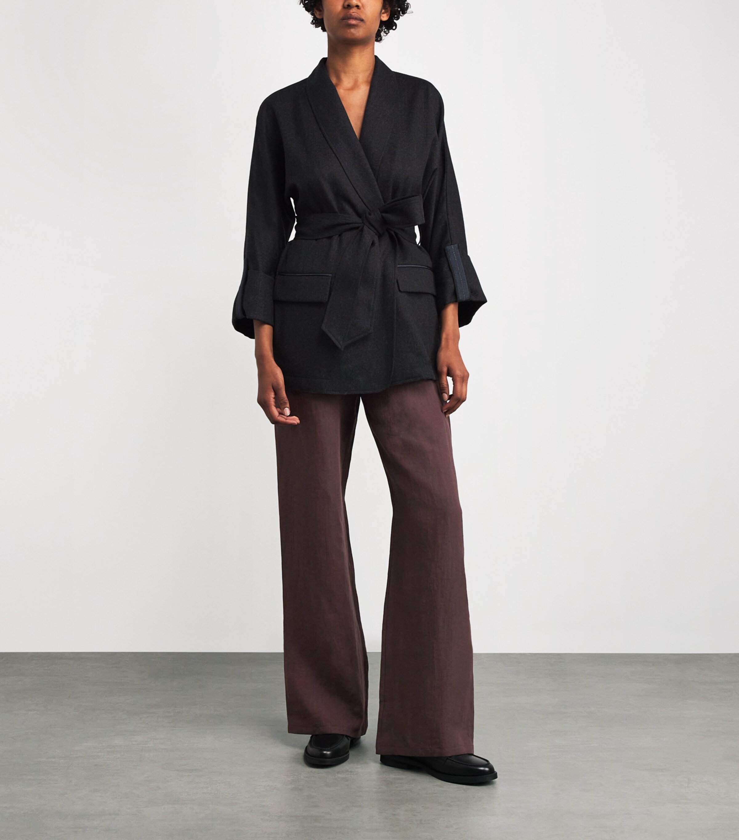 Linen Palazzo Trousers MOSTO Image 2