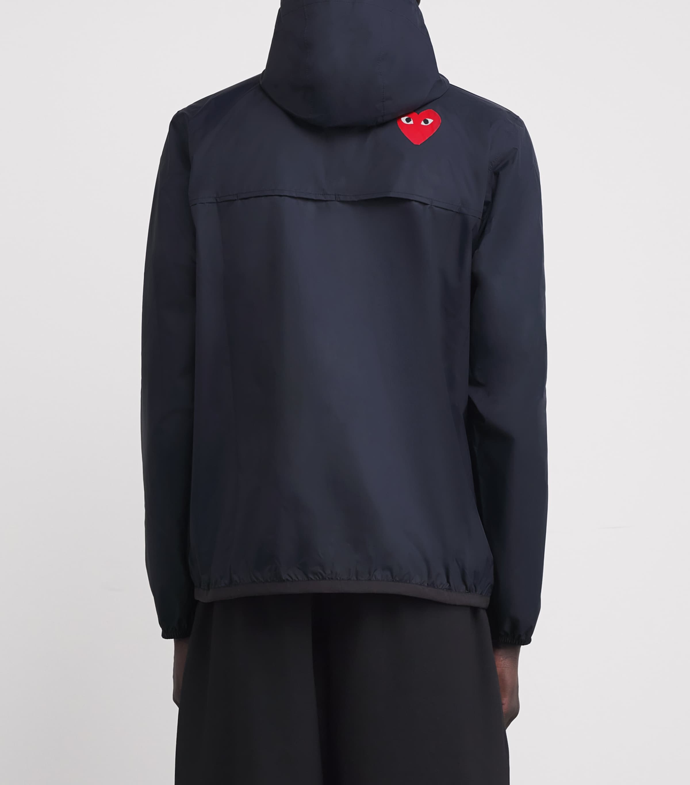Comme Des Garçons Play Mens x K-Way Water-Resistant Jacket Navy Image 4