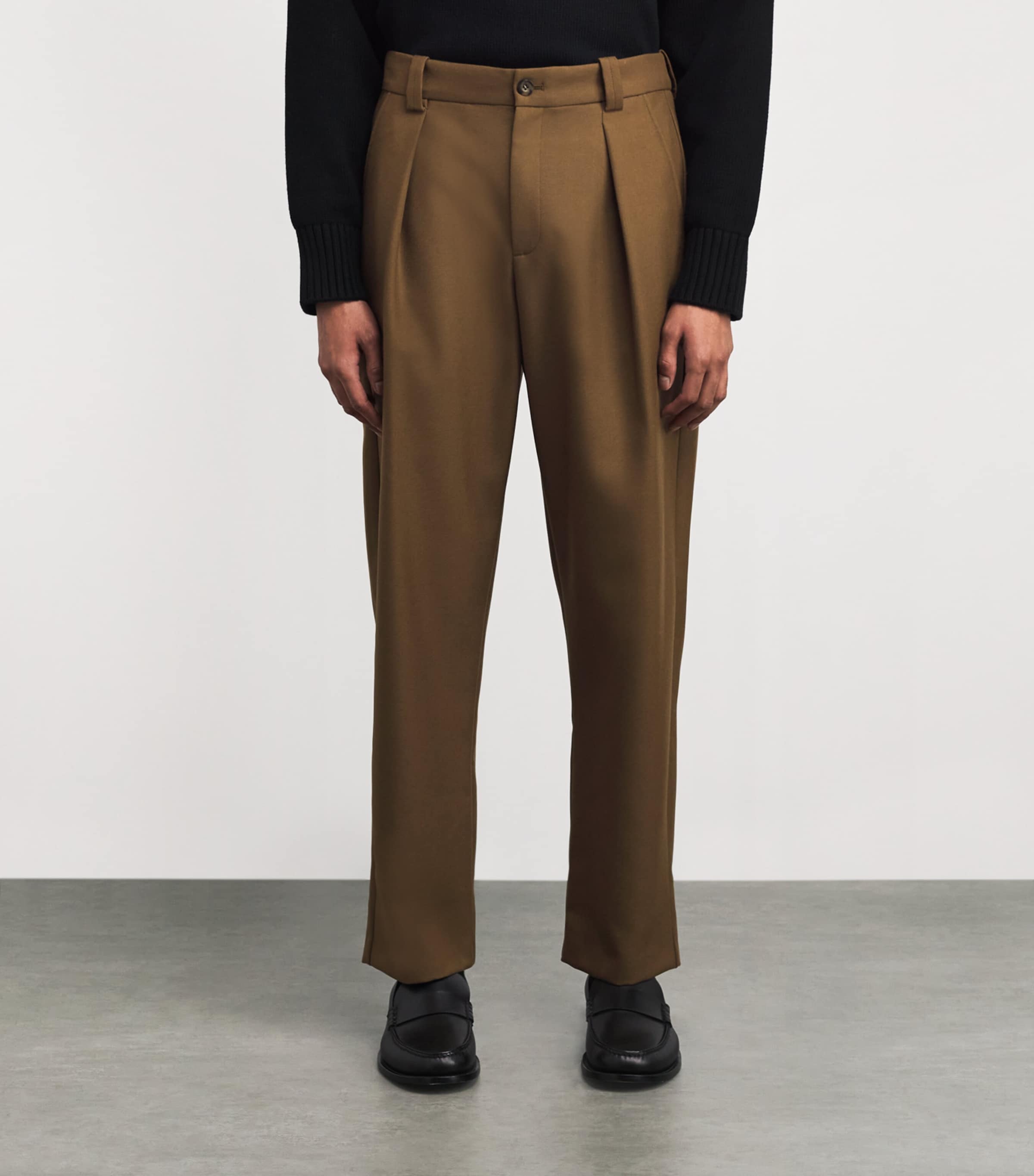 Renato Tailored Trousers JAA - KHAKI Image 3