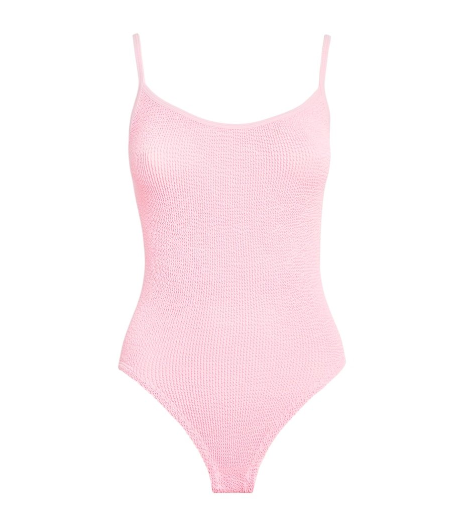 Hunza G Womens Pamela Swimsuit Ballet Pink Image 1