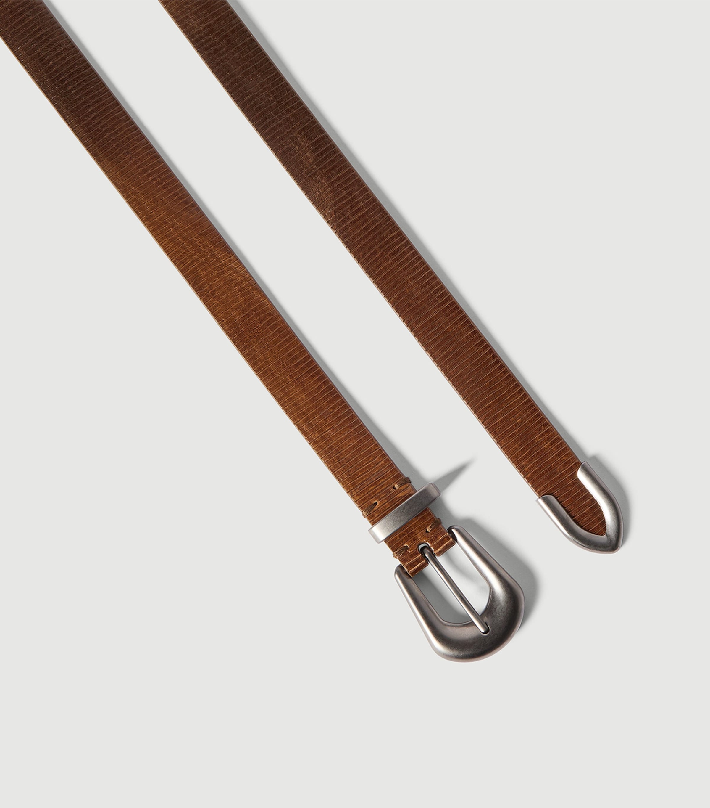 Brunello Cucinelli Textured Leather Belt Image 3