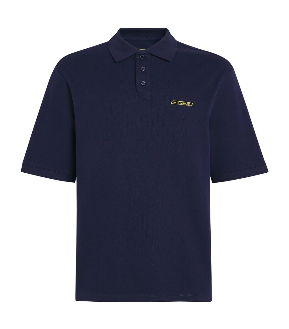 x Reebok Cotton Polo Shirt NAVY Image 1