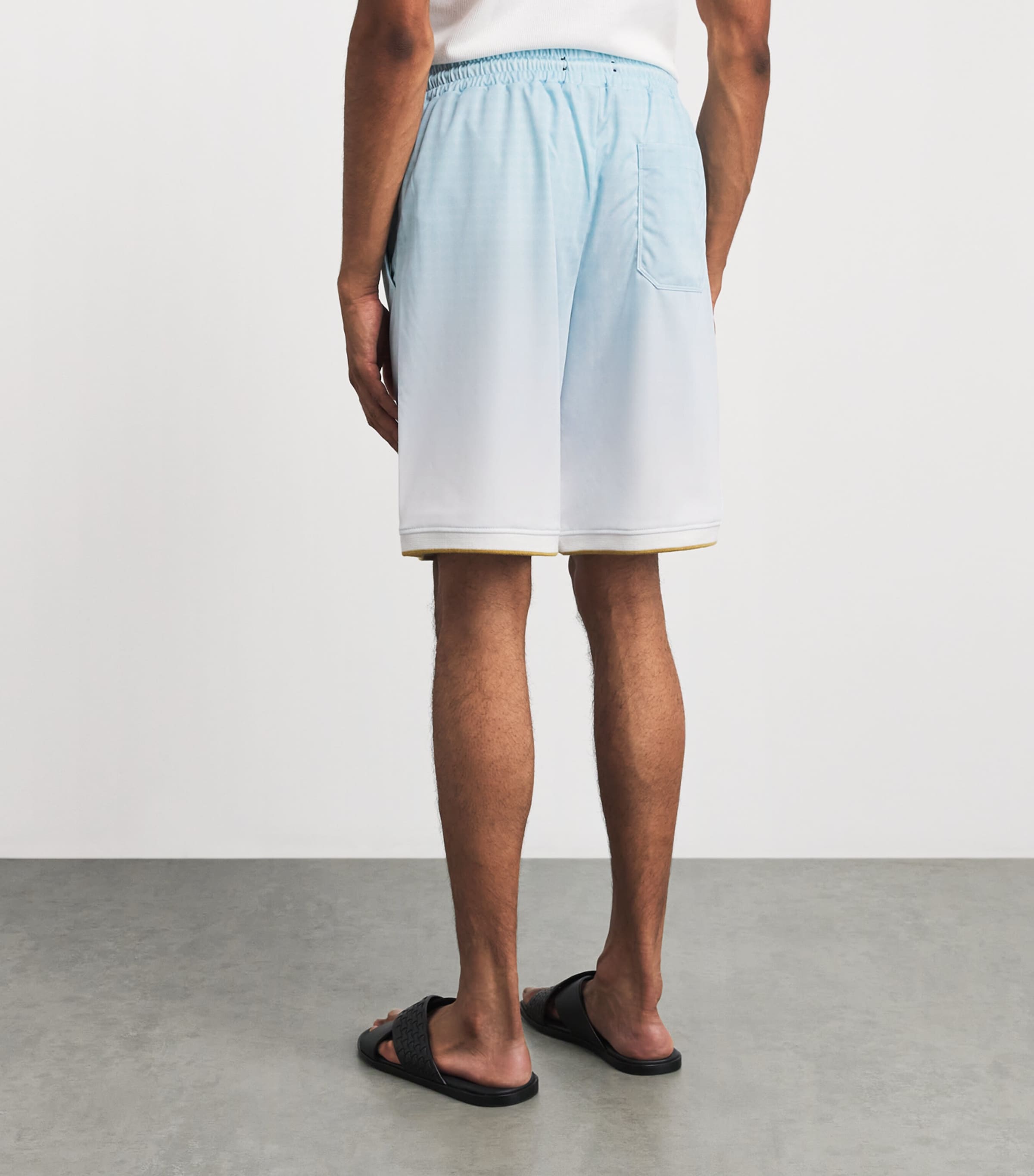 AMIRI Mens Sport Shorts Sky Image 5