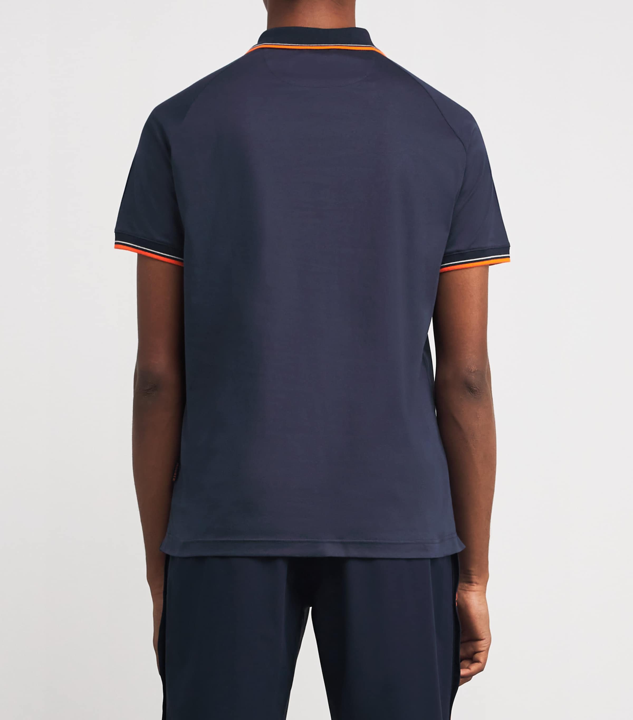 Technical Polo Shirt U0497-NAVY Image 4