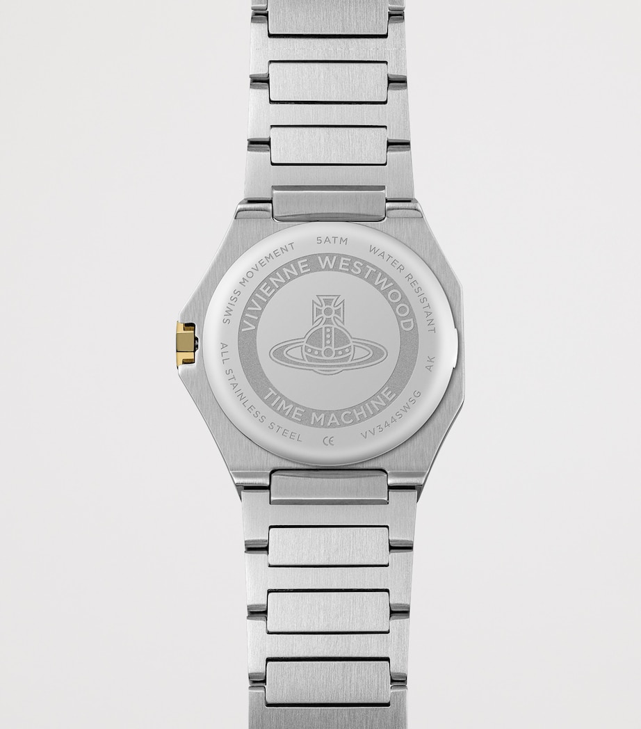 Vivienne Westwood Stainless Steel Aldgate Watch 35mm Silver Image 5