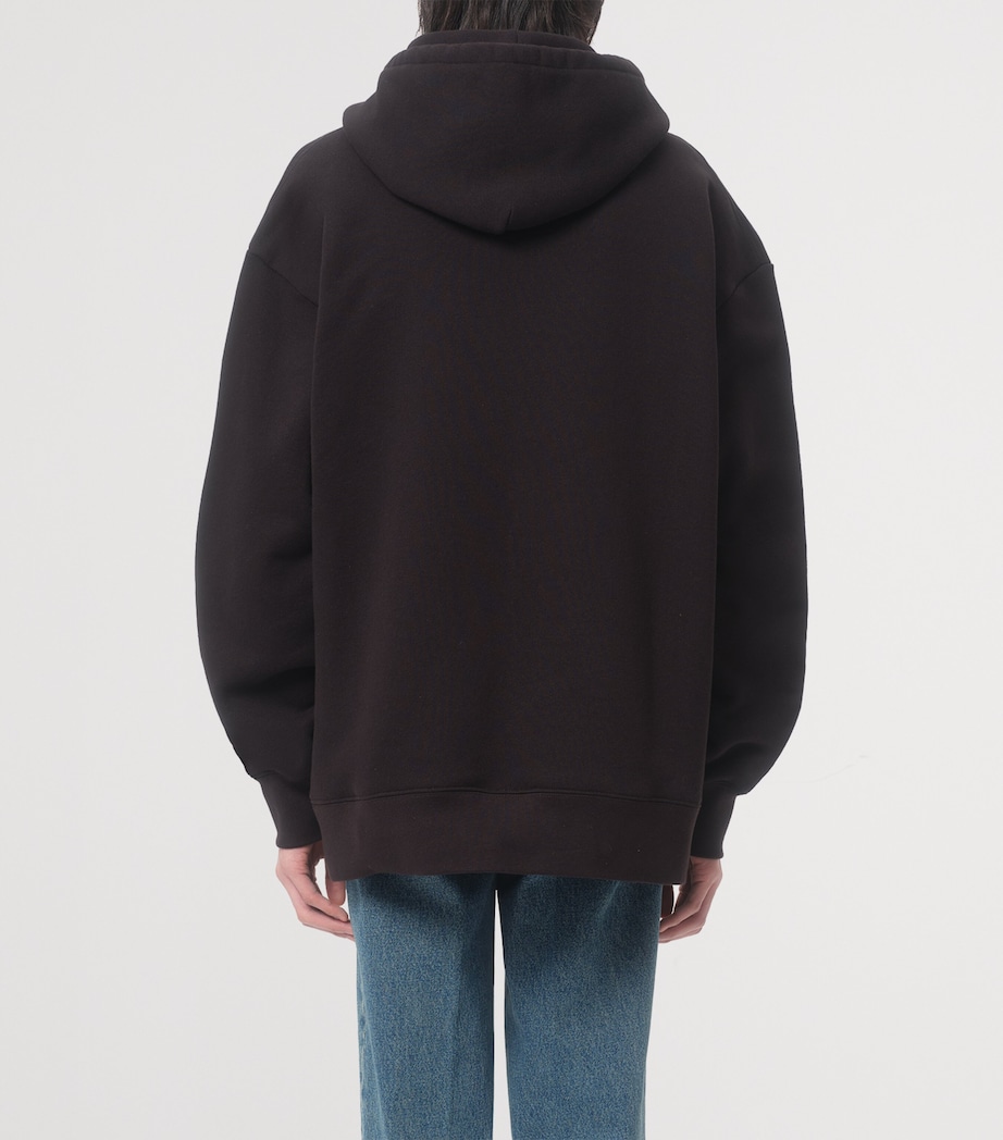 Cotton Jersey Le Chat de La Maison Hoodie 9RA Image 5